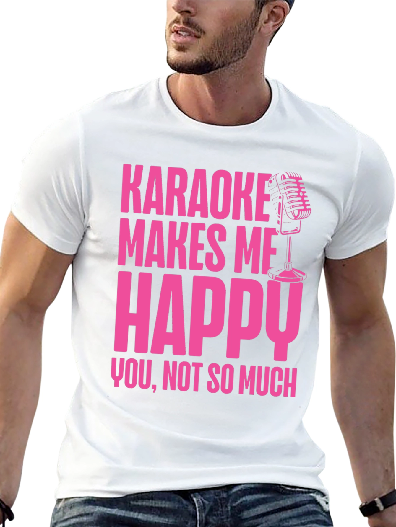Karaoke Makes Me Happy T-Shirt