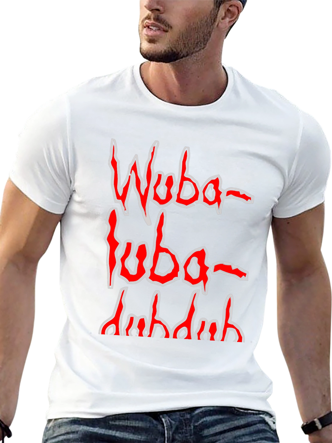 Wuba Luba Dub Dub Graphic Tee - Black