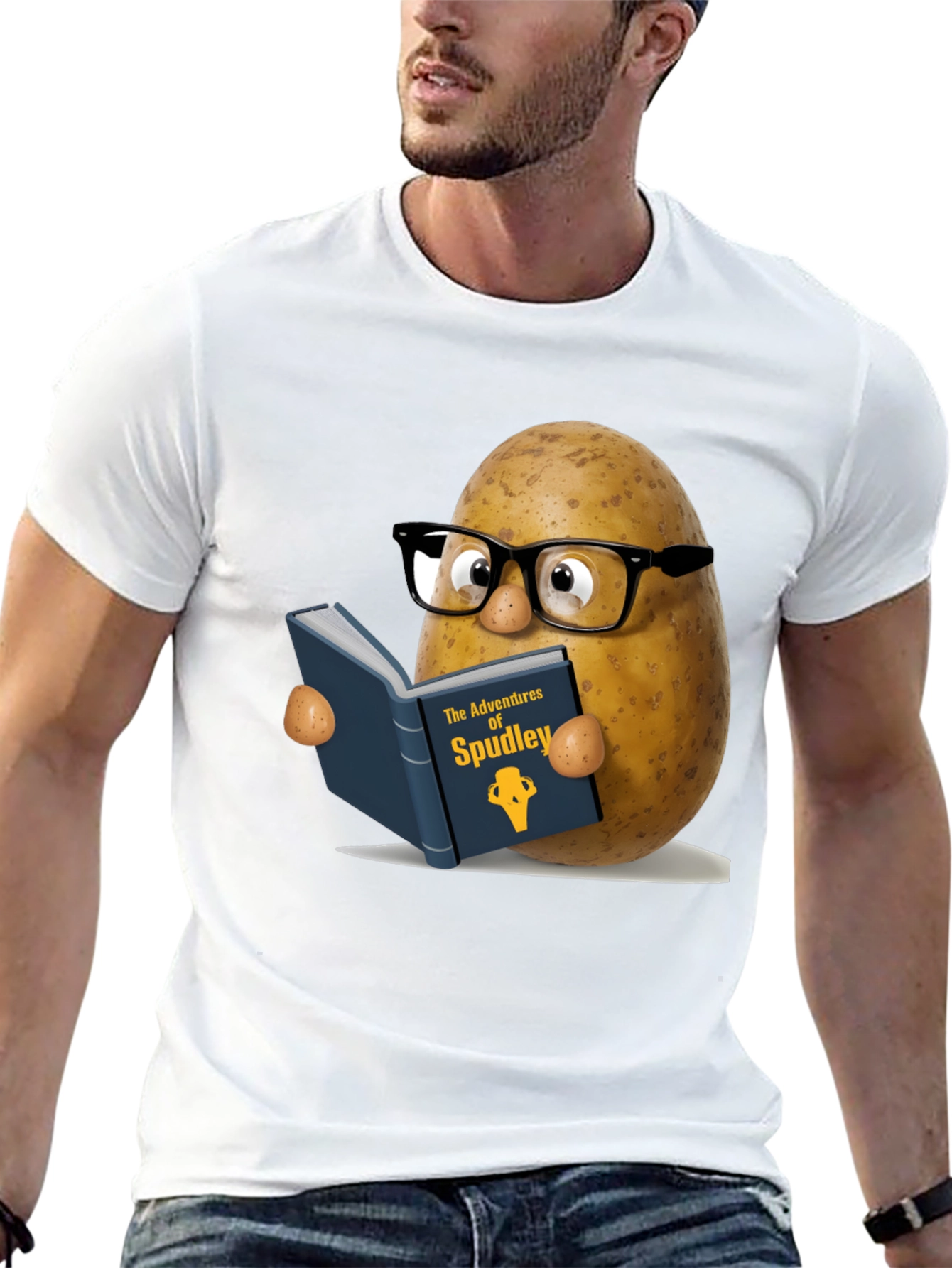 Potato Spudley Reader T-Shirt