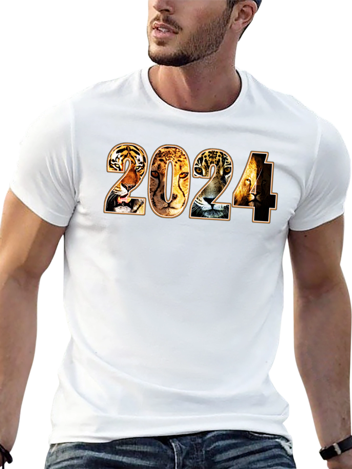 2024 Animal Print T-Shirt