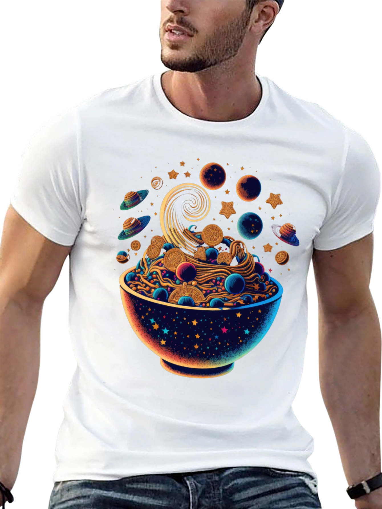 Cosmic Noodle Bowl Graphic Tee