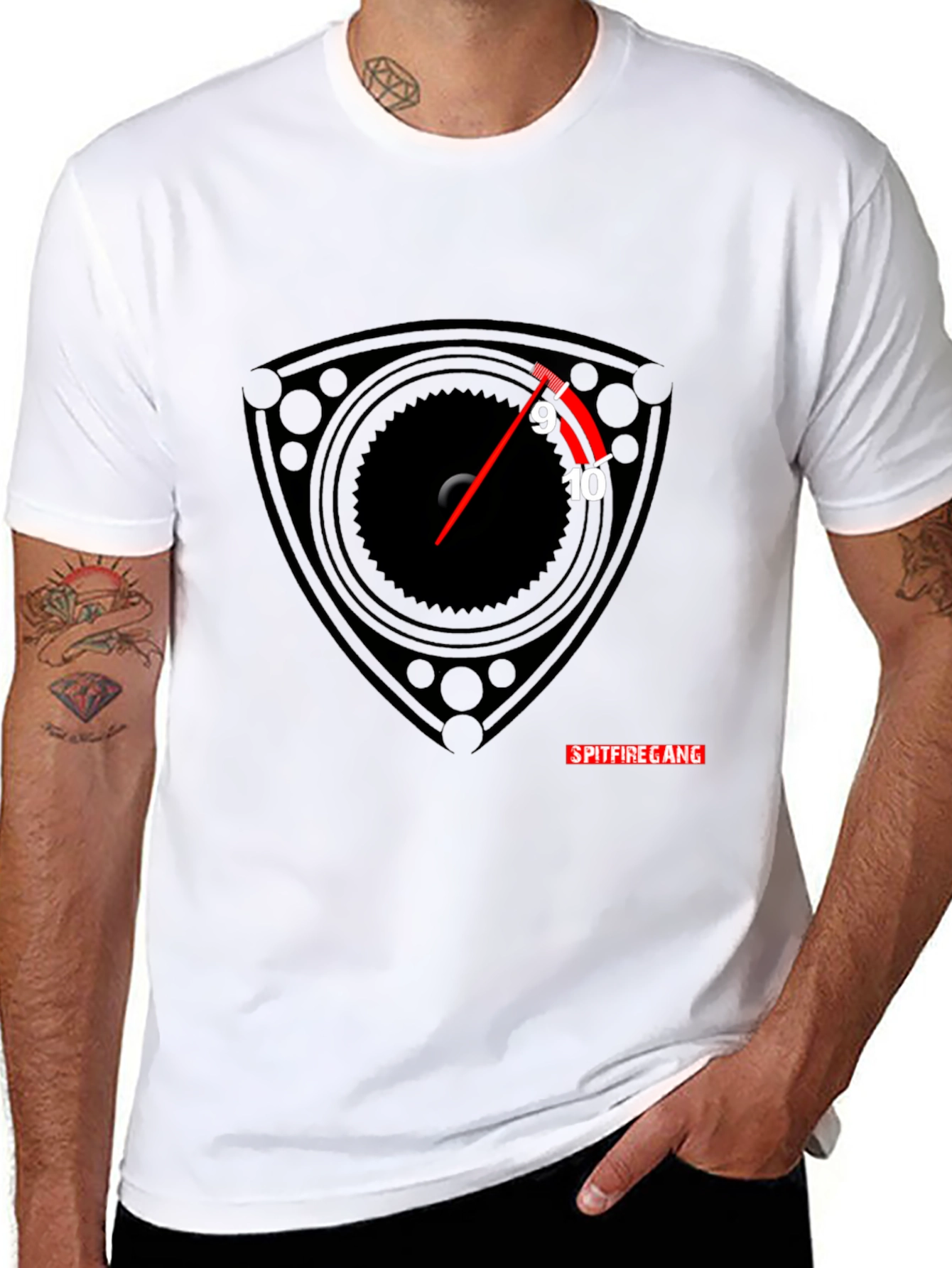 Rotary Engine Black T-Shirt