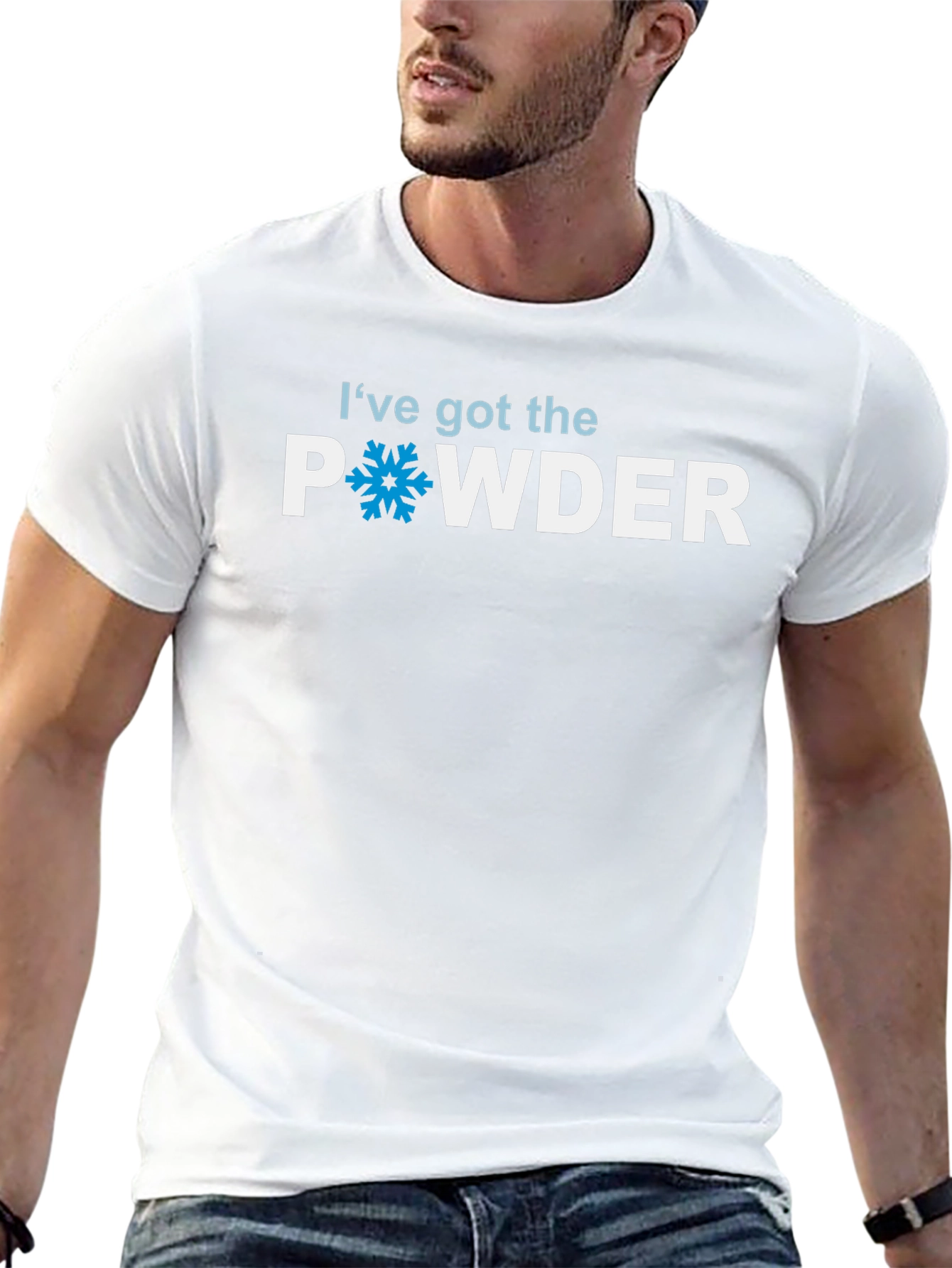 Ive Got The Powder T-Shirt - Skiing & Snowboarding