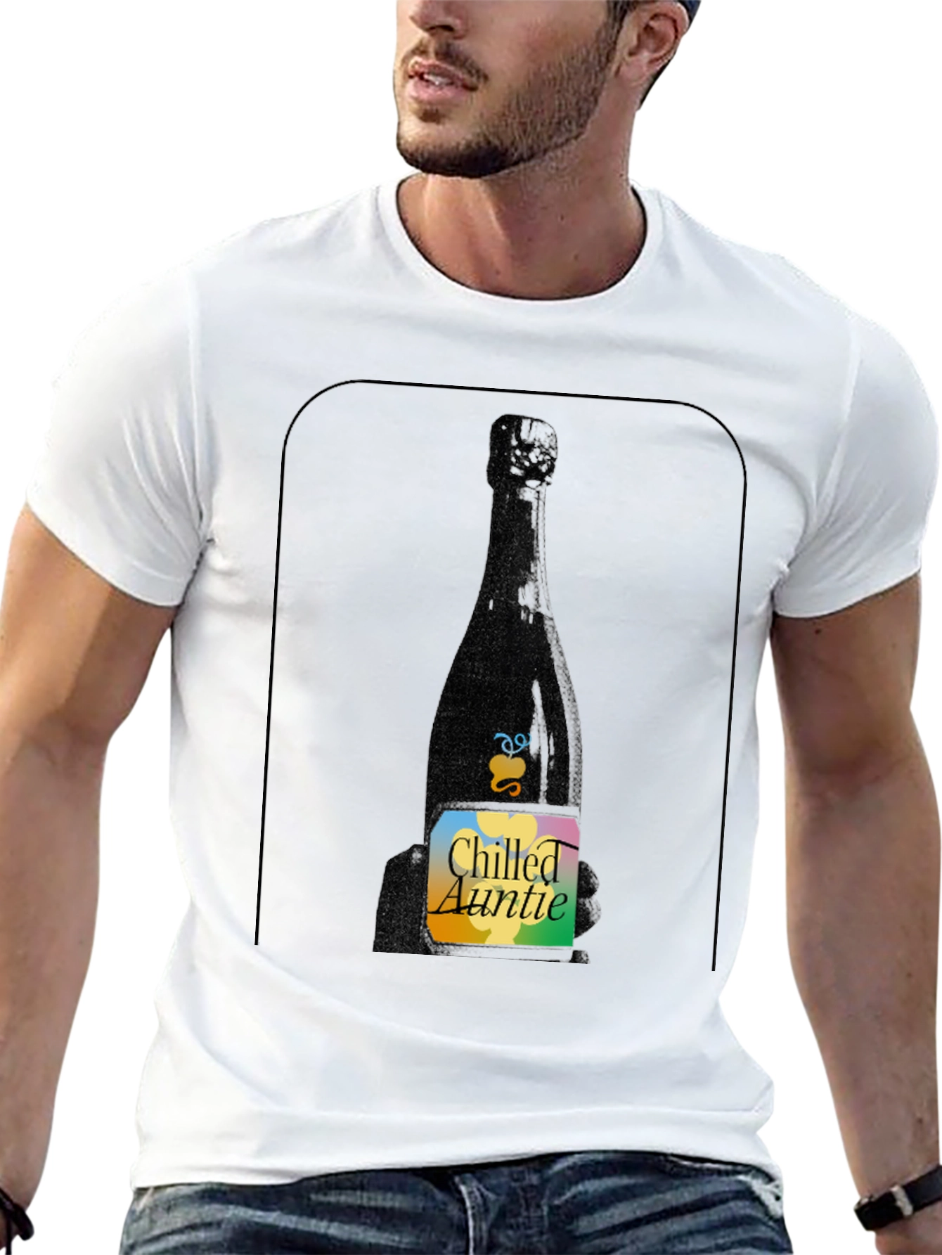 Chilled Auntie T-Shirt - Fun Festive Apparel