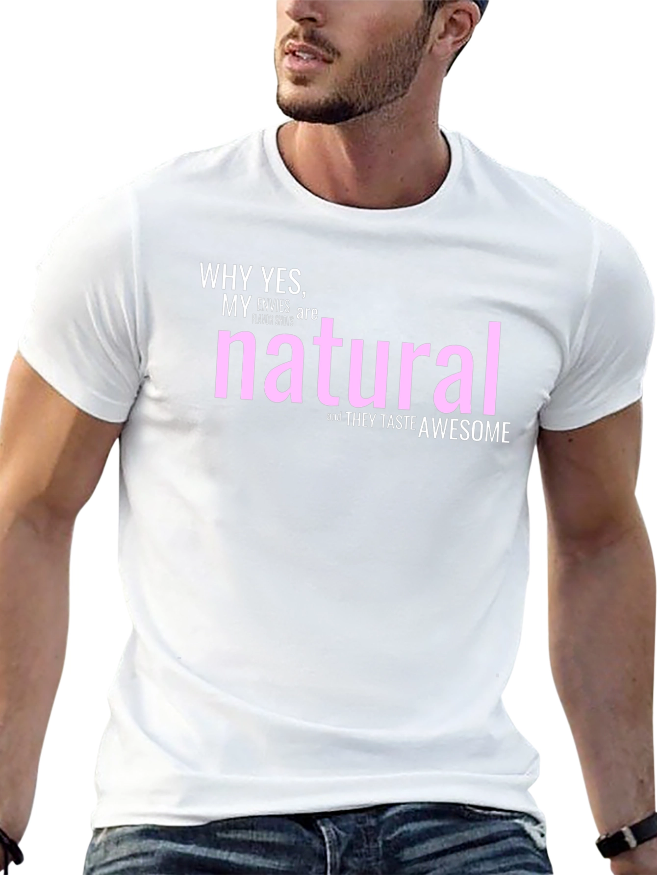 Funny Natural Flavor Shots T-Shirt