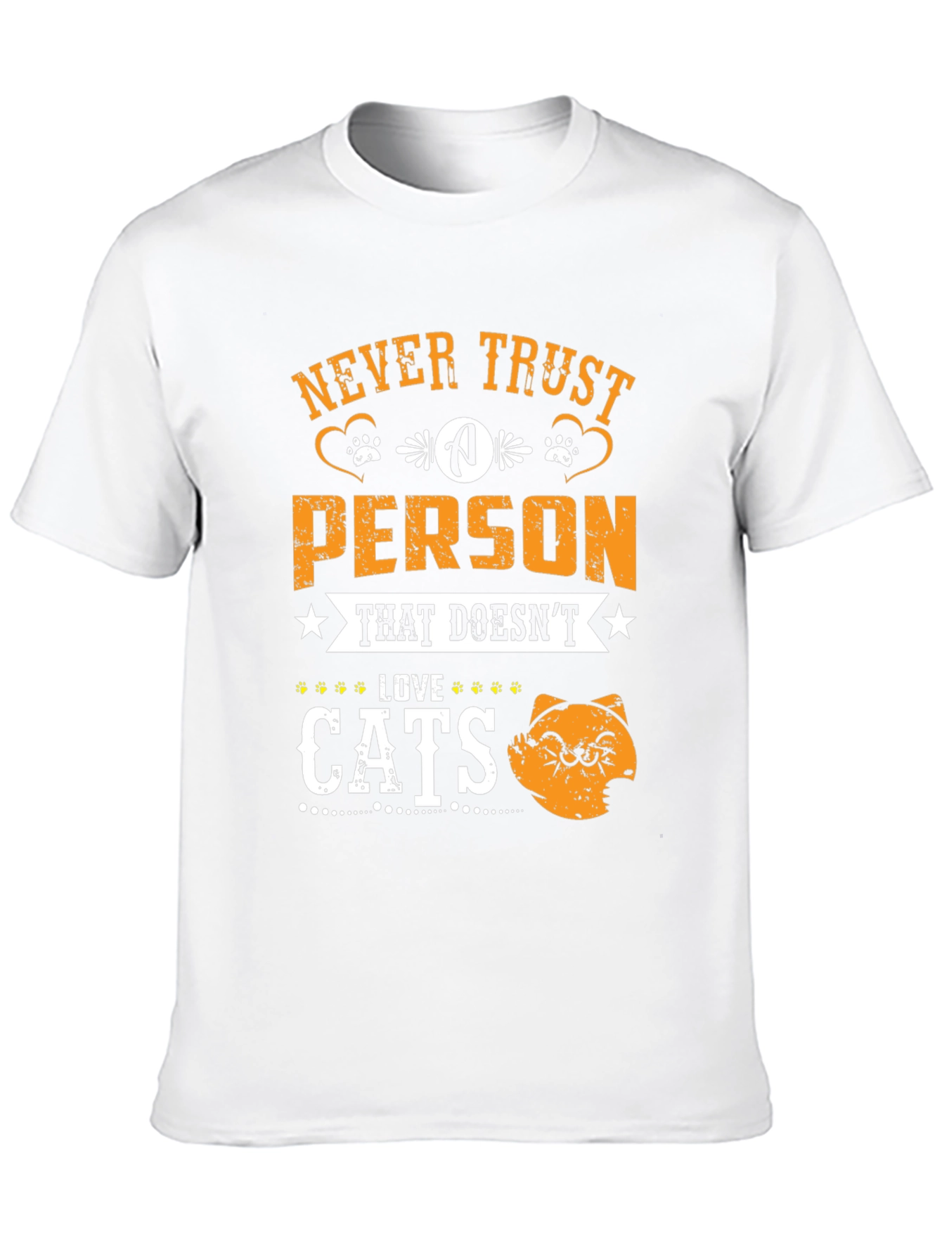 Never Trust a Person That Doesnt Love Cats T-Shirt