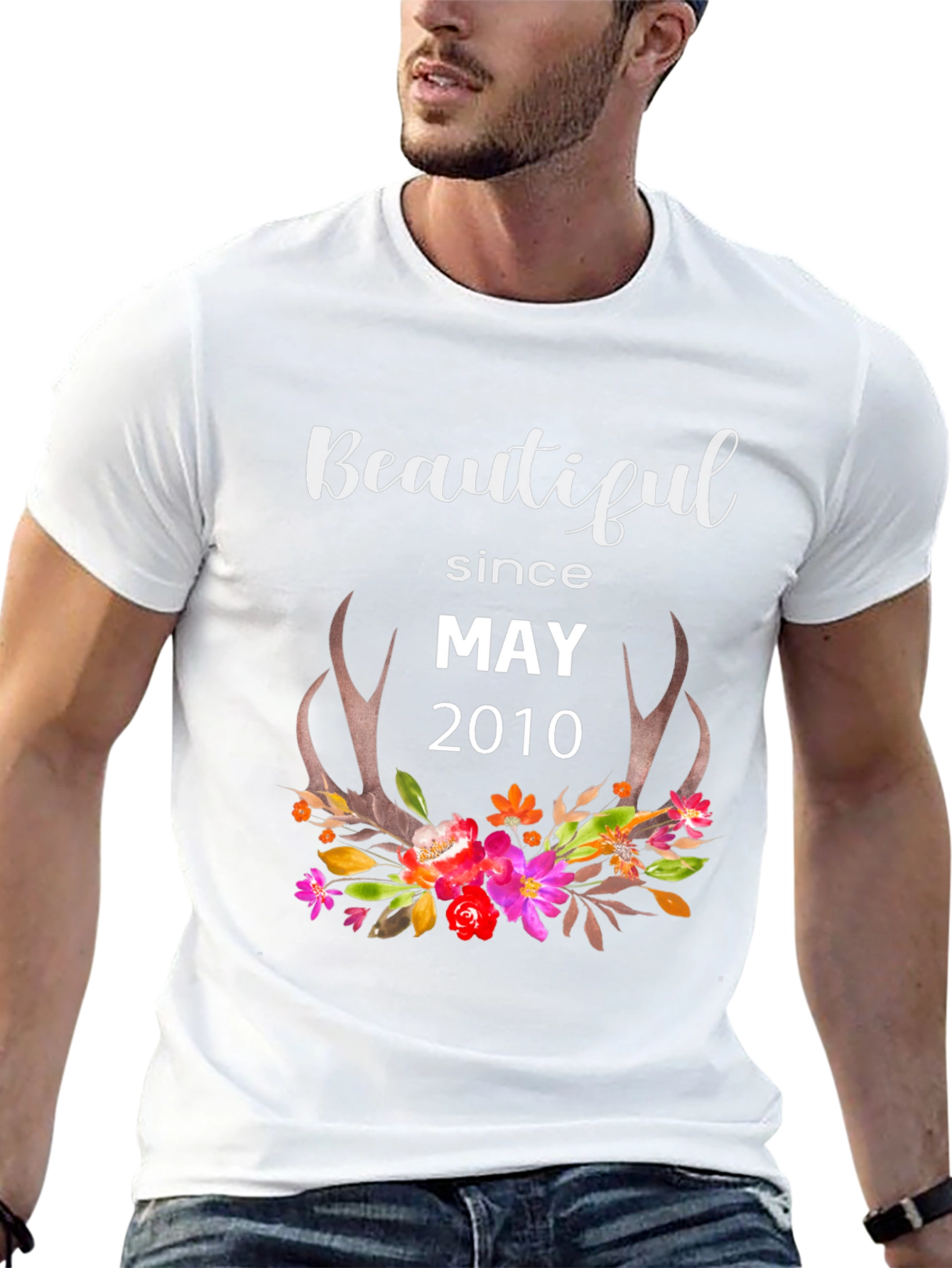 Beautiful Since May 2010 Graphic T-Shirt