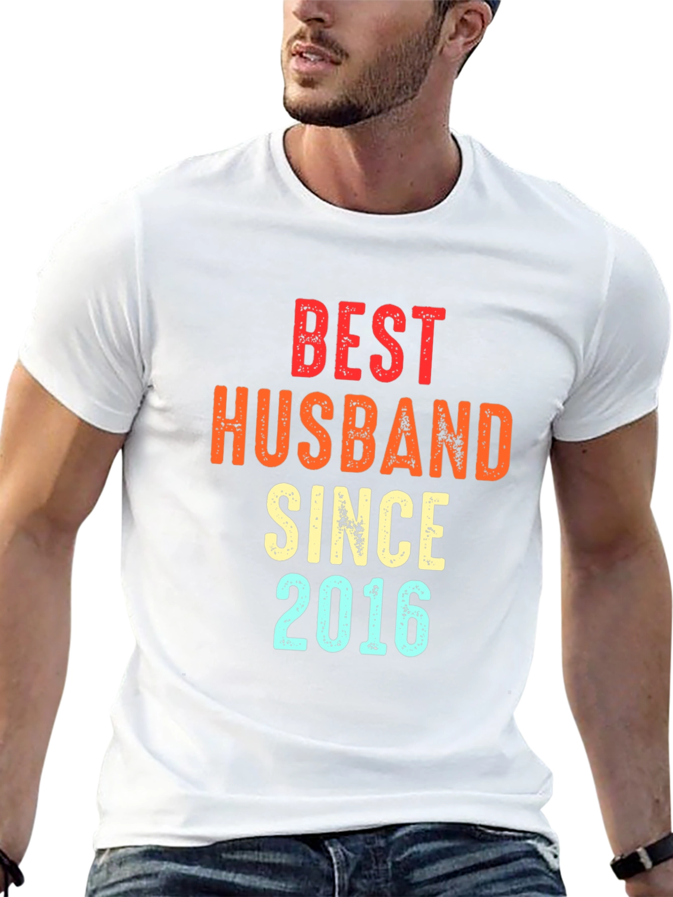 Best Husband Since 2016 Graphic T-Shirt