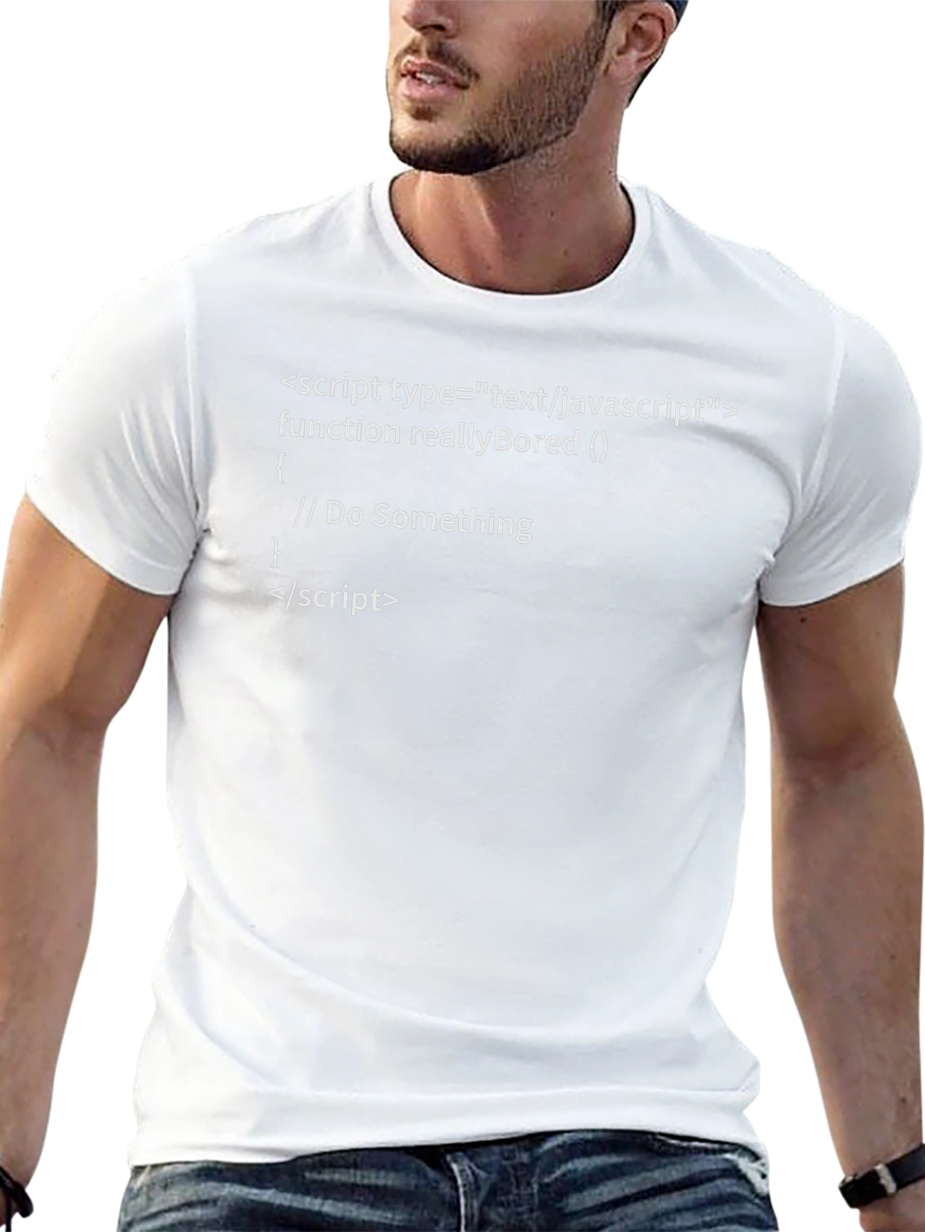 Funny Programmer T-Shirt - JavaScript Coding Joke