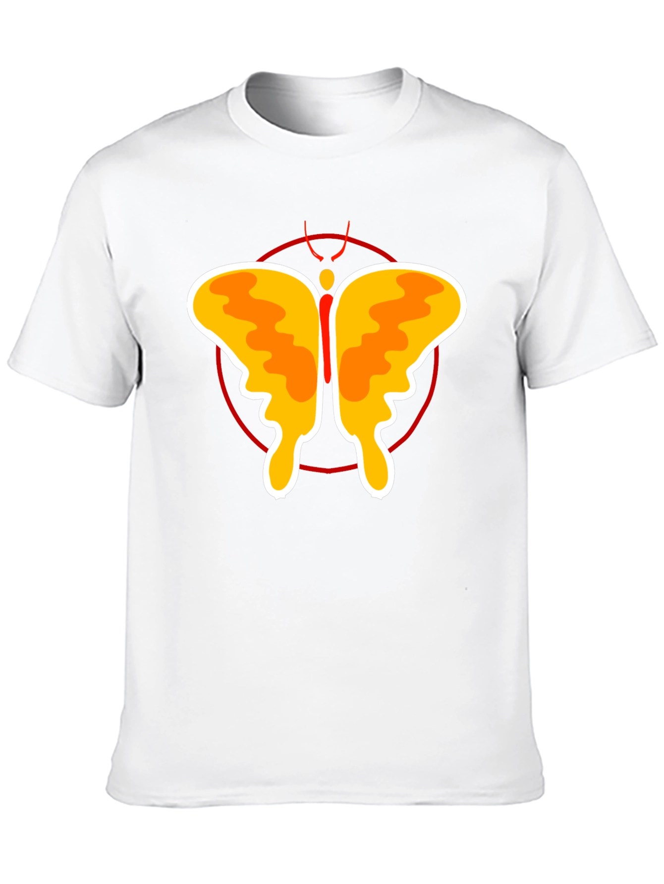 Butterfly Graphic T-Shirt - Black