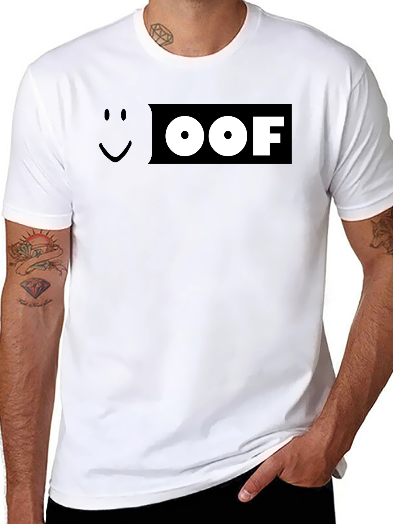 OOF Graphic Tee - Classic Gamer Style