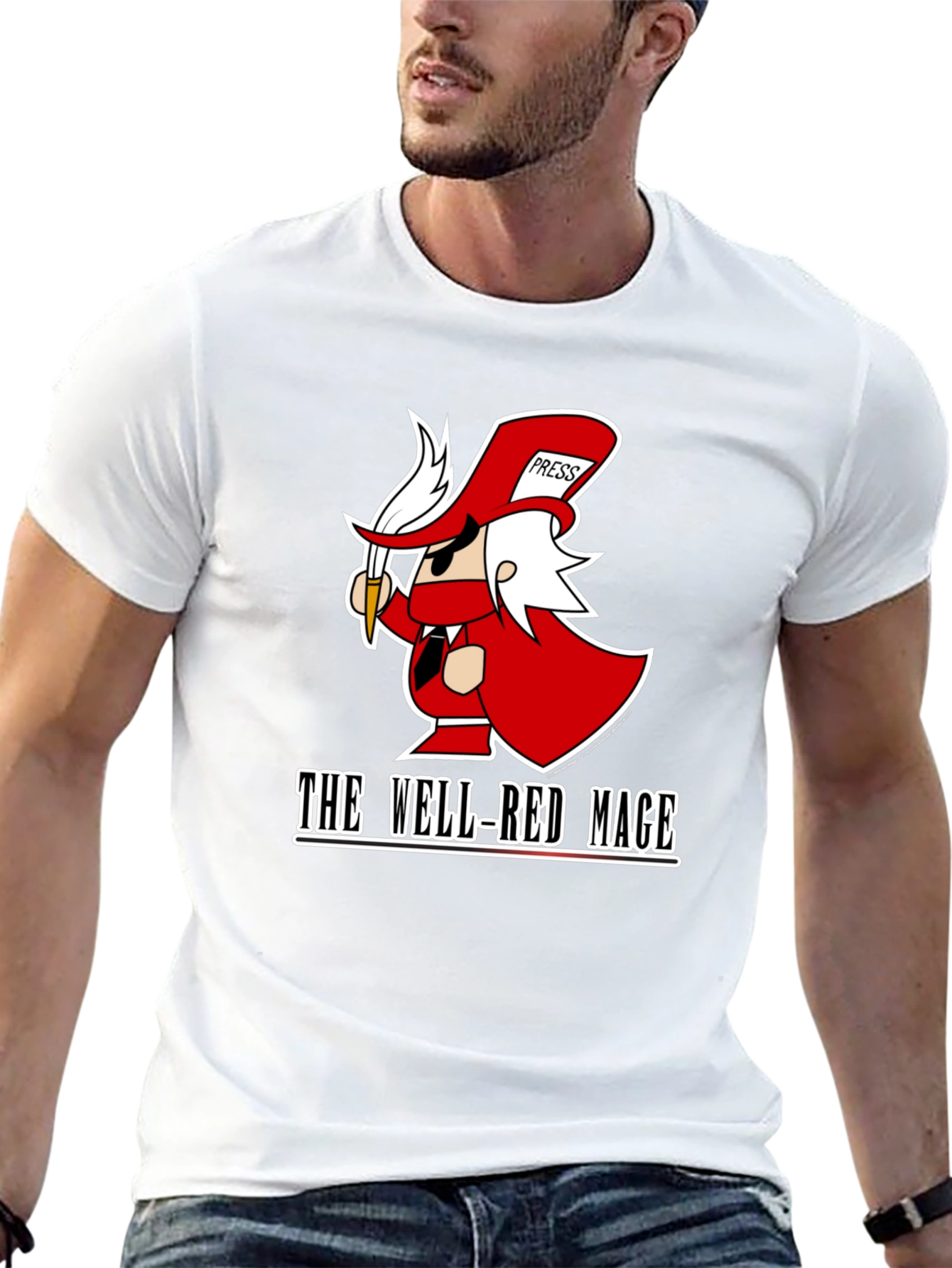 The Well-Red Mage Graphic Tee