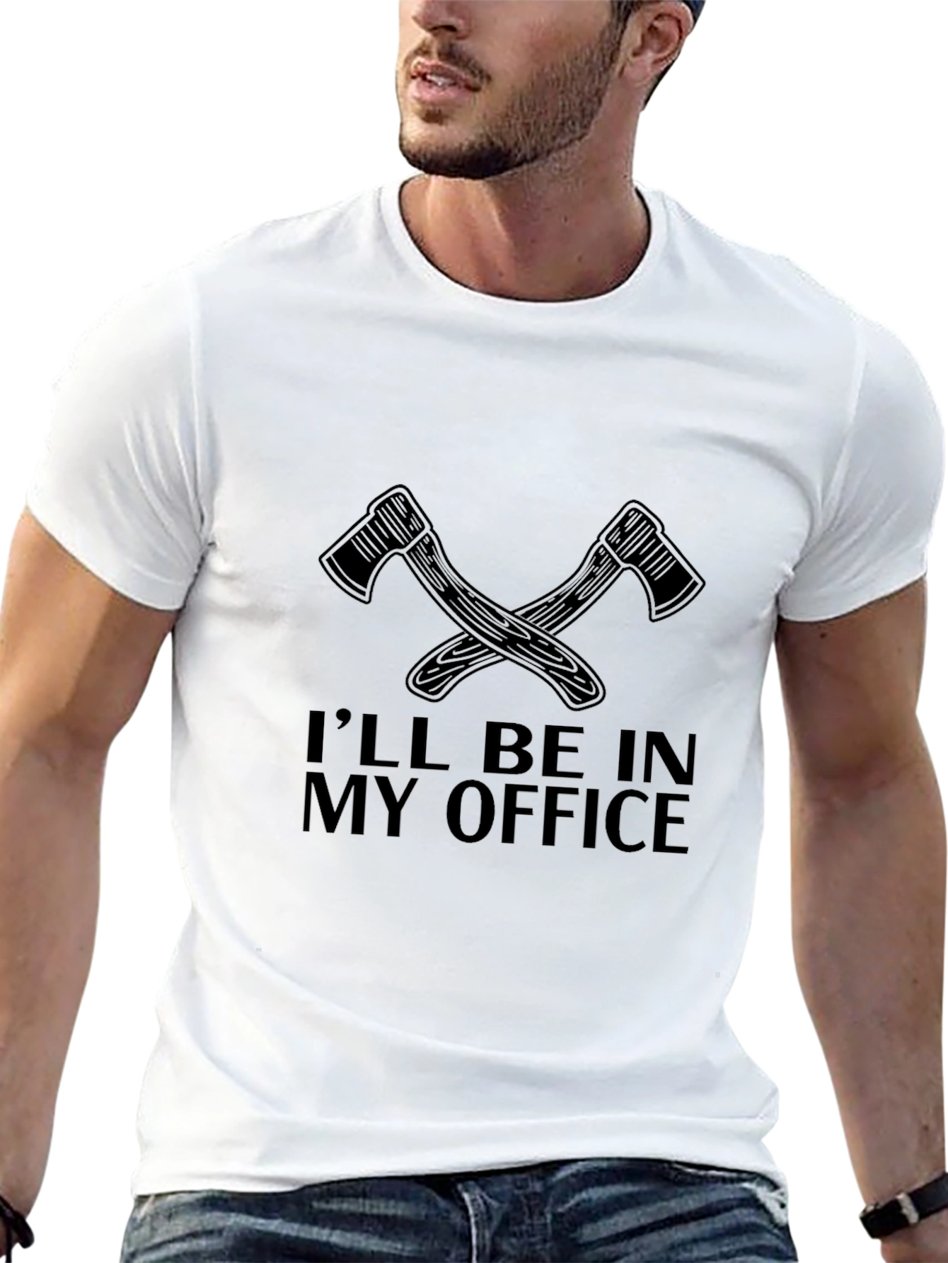 Lumberjack Office Graphic Tee