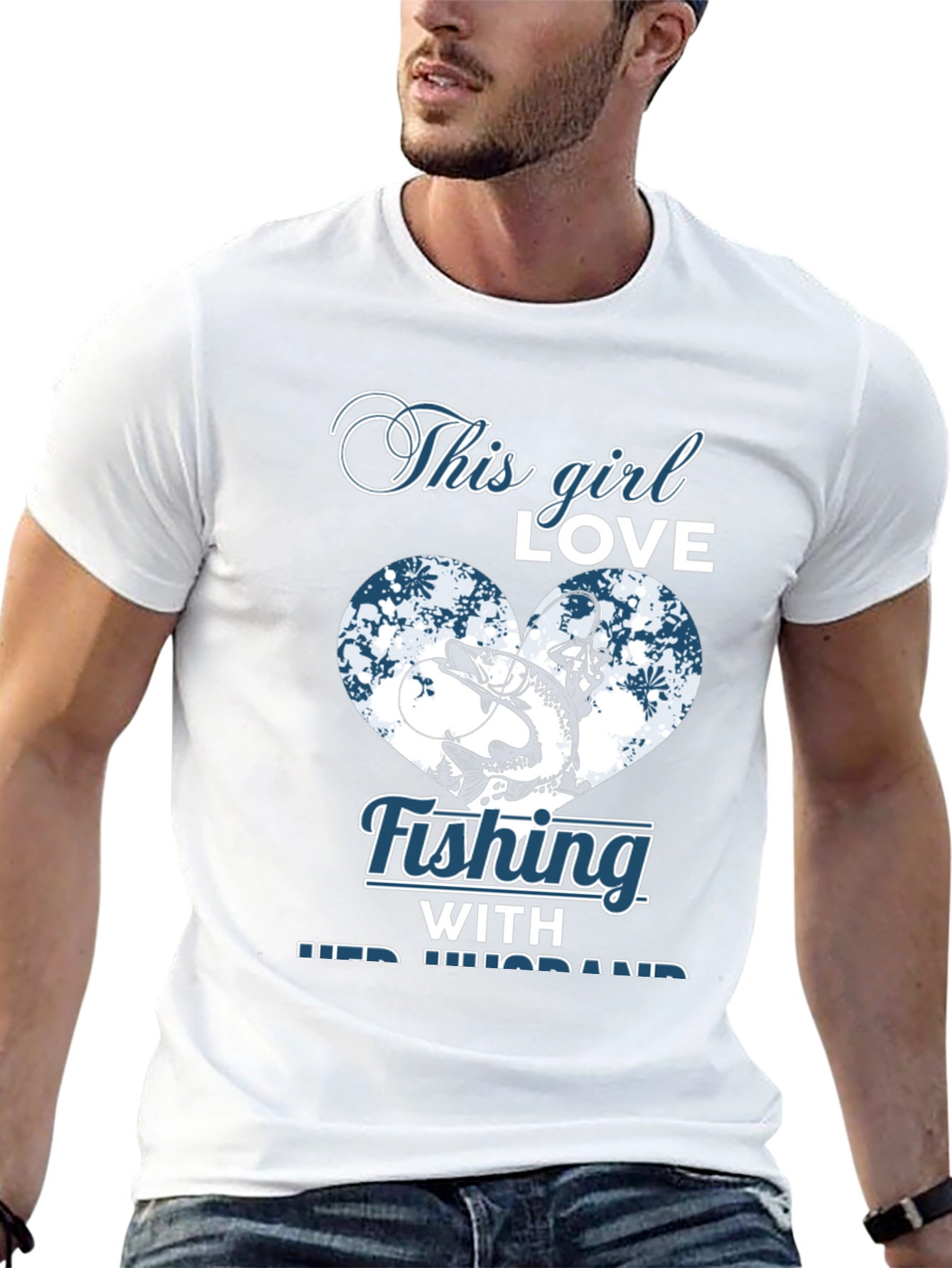 Fishing Girl Love T-Shirt
