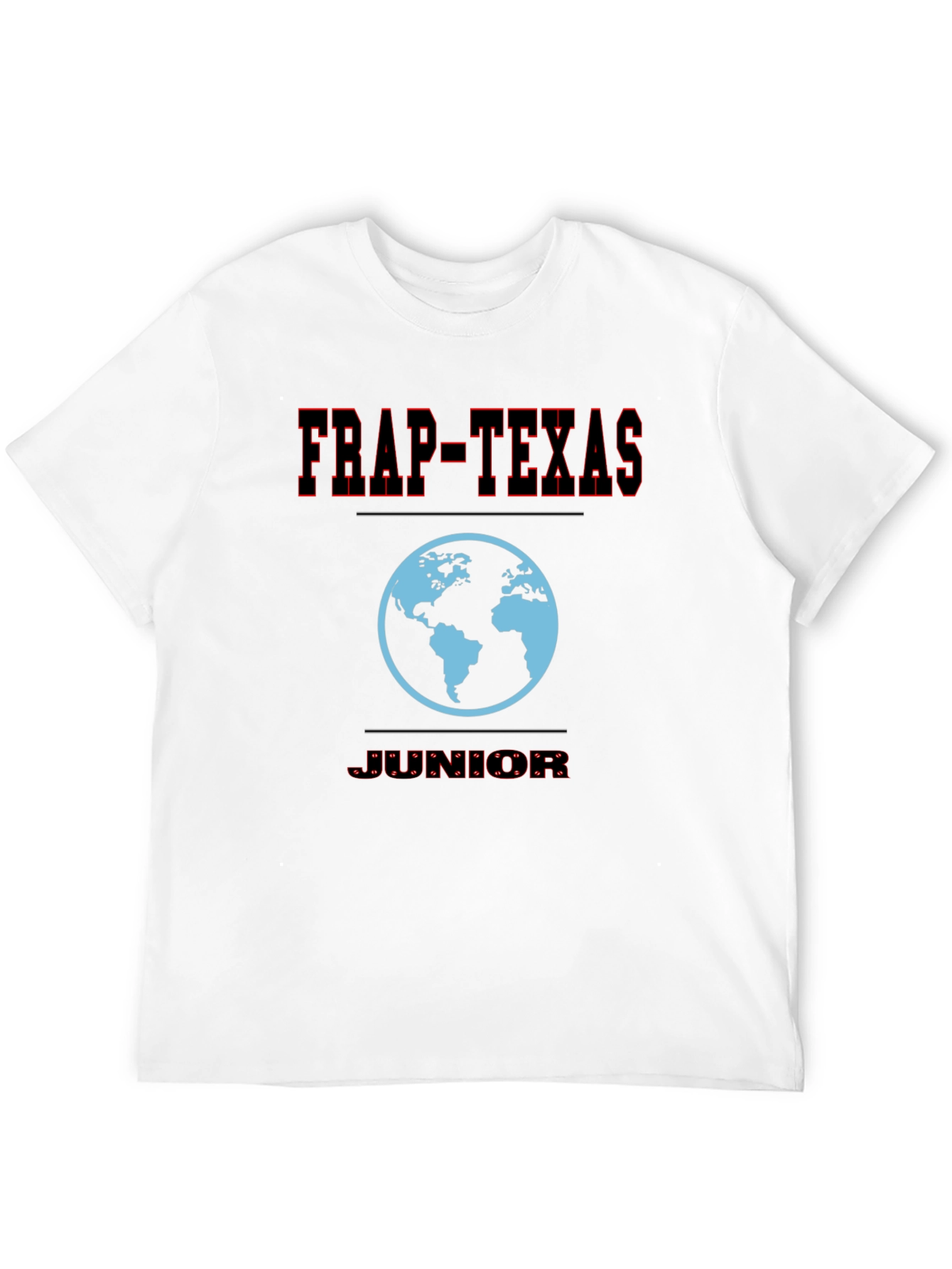 FRAP-TEXAS Junior Globe Graphic Print T-Shirt