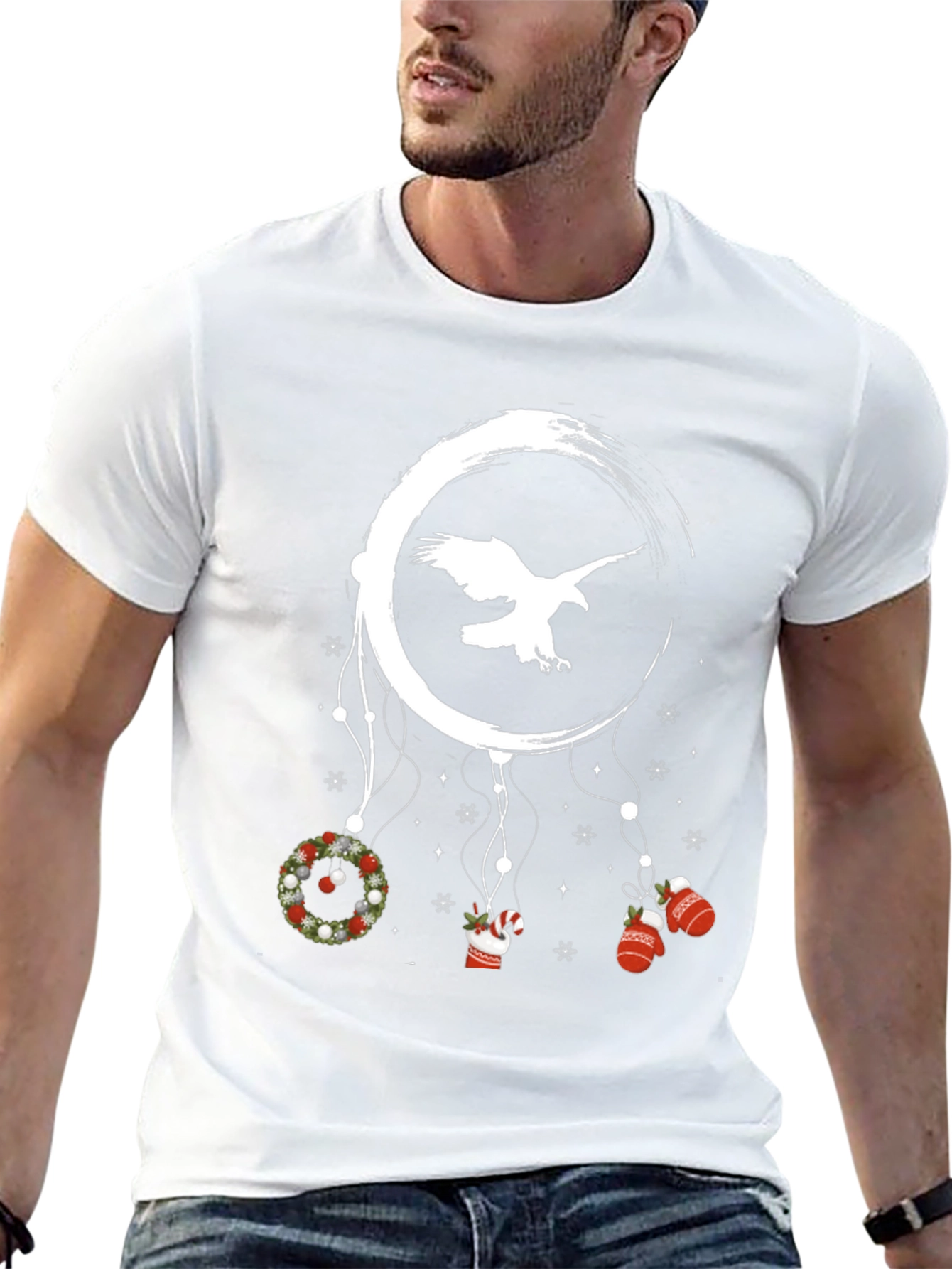 Eagle Dreamcatcher Christmas T-Shirt