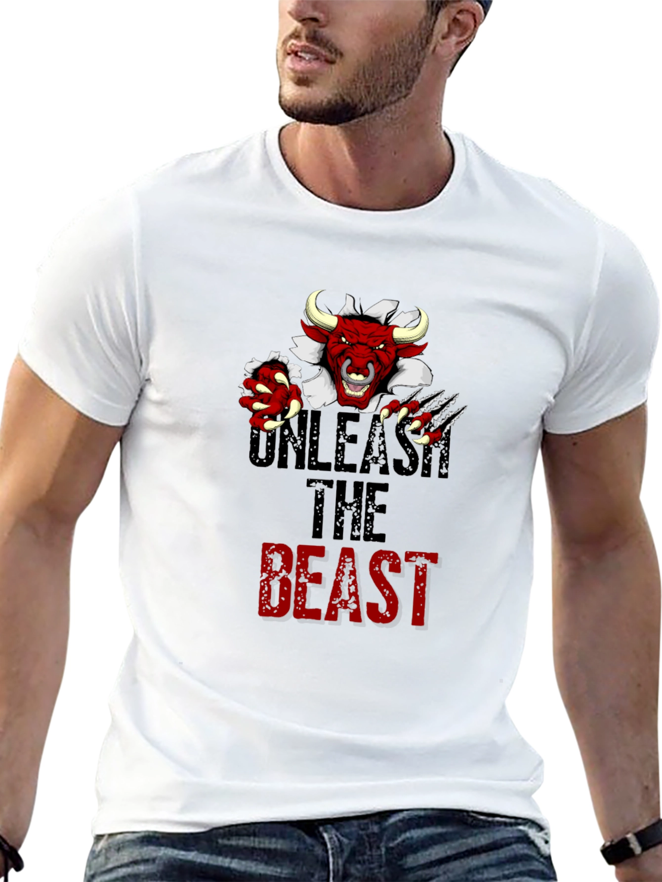 Unleash The Beast Graphic T-Shirt