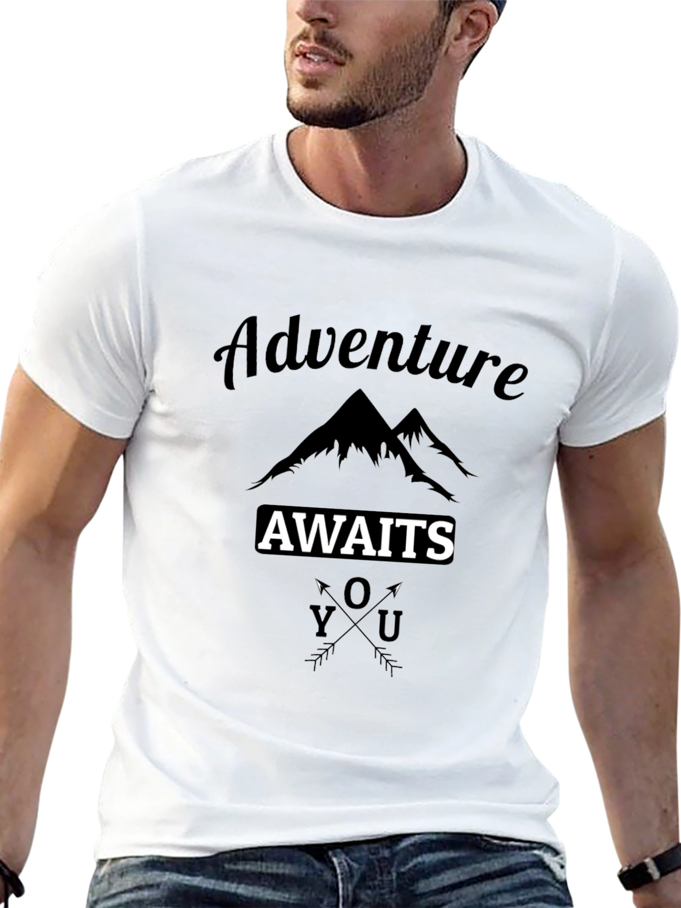 Adventure Awaits Graphic Tee - Outdoor Enthusiast Shirt