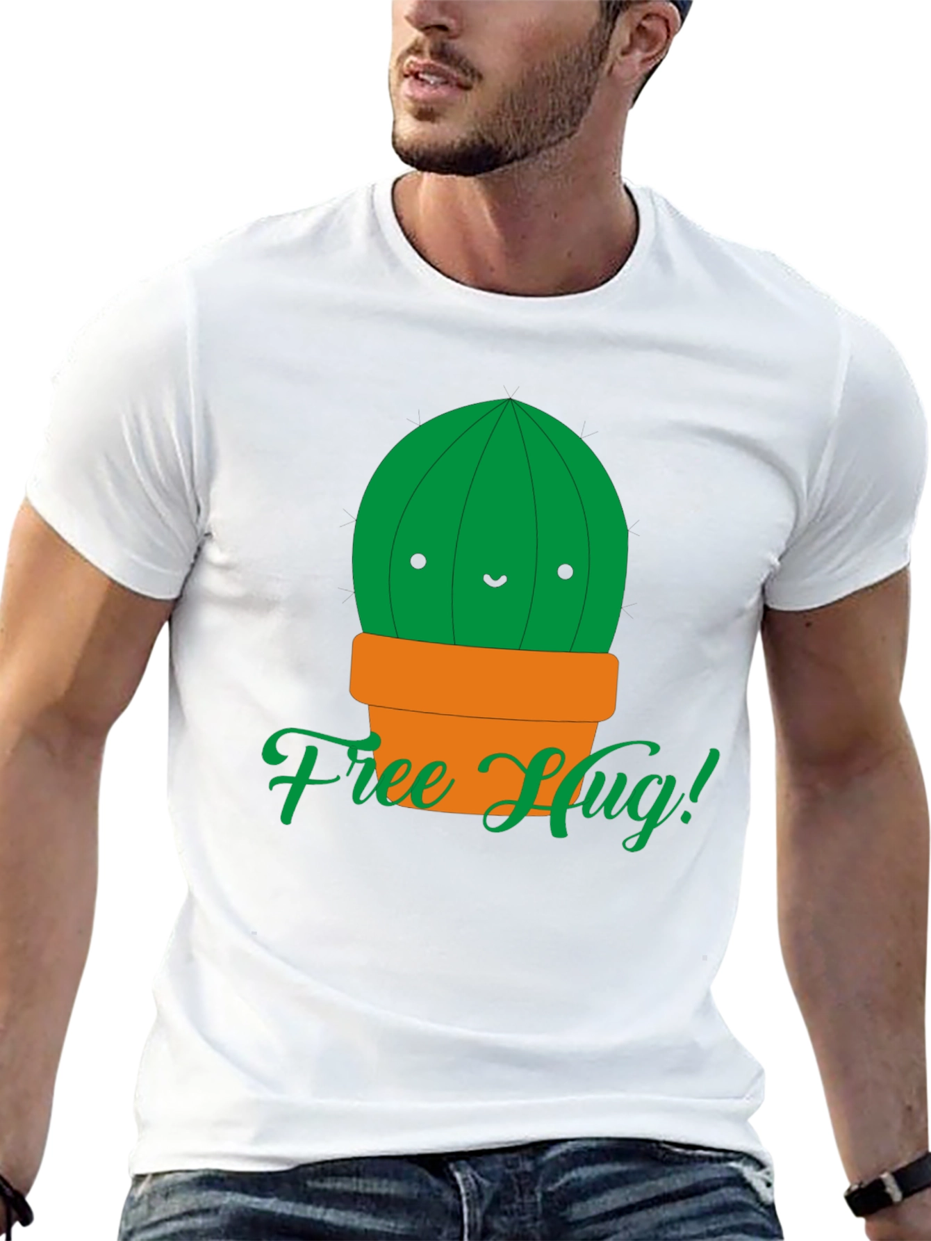 Free Hug Cactus T-Shirt