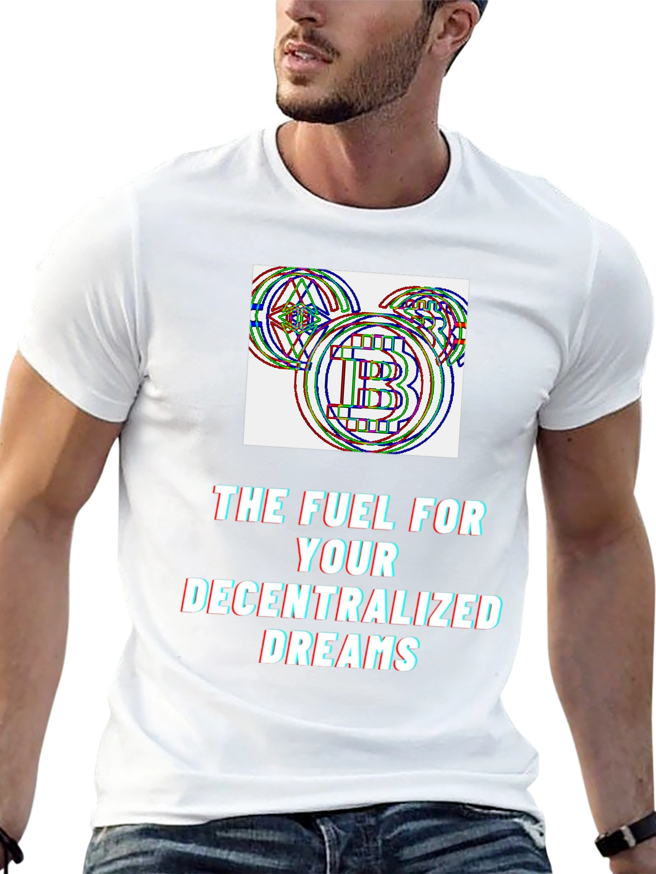 Decentralized Dreams Bitcoin T-Shirt