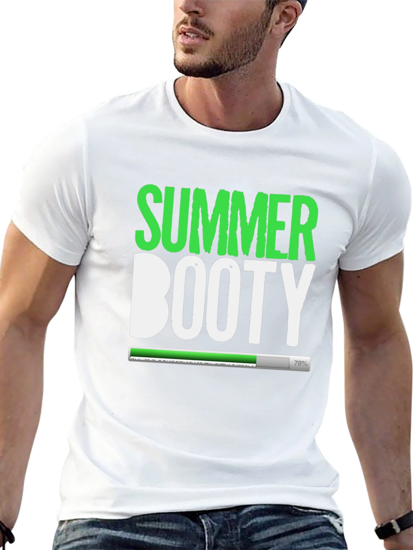 Summer Booty Loading T-Shirt - Black