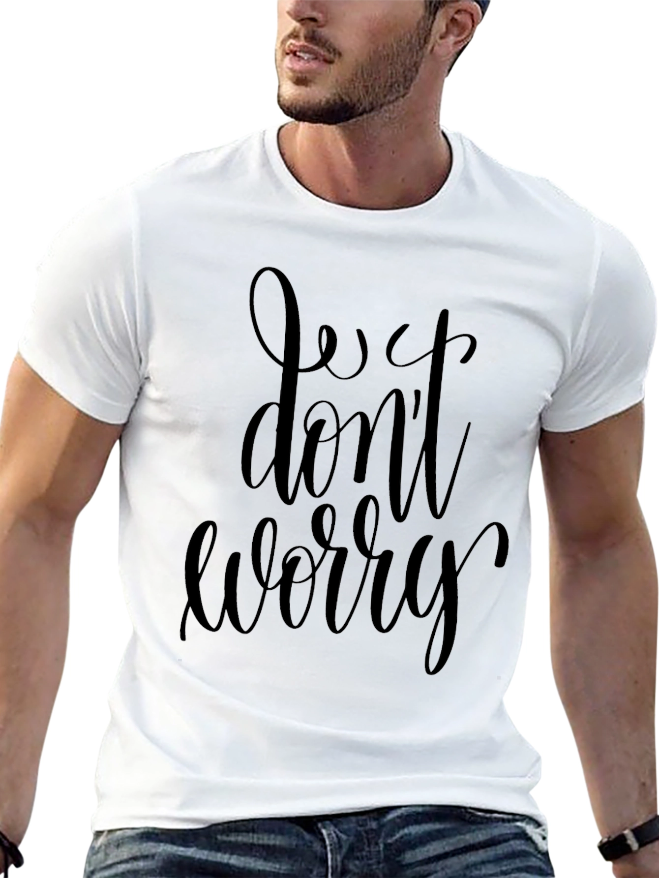 Just Dont Worry Black T-Shirt