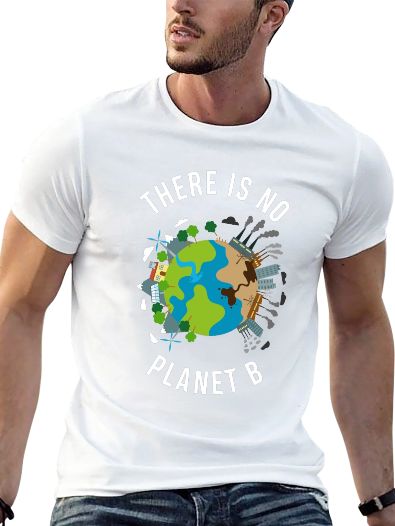 Eco-Friendly No Planet B Graphic T-Shirt