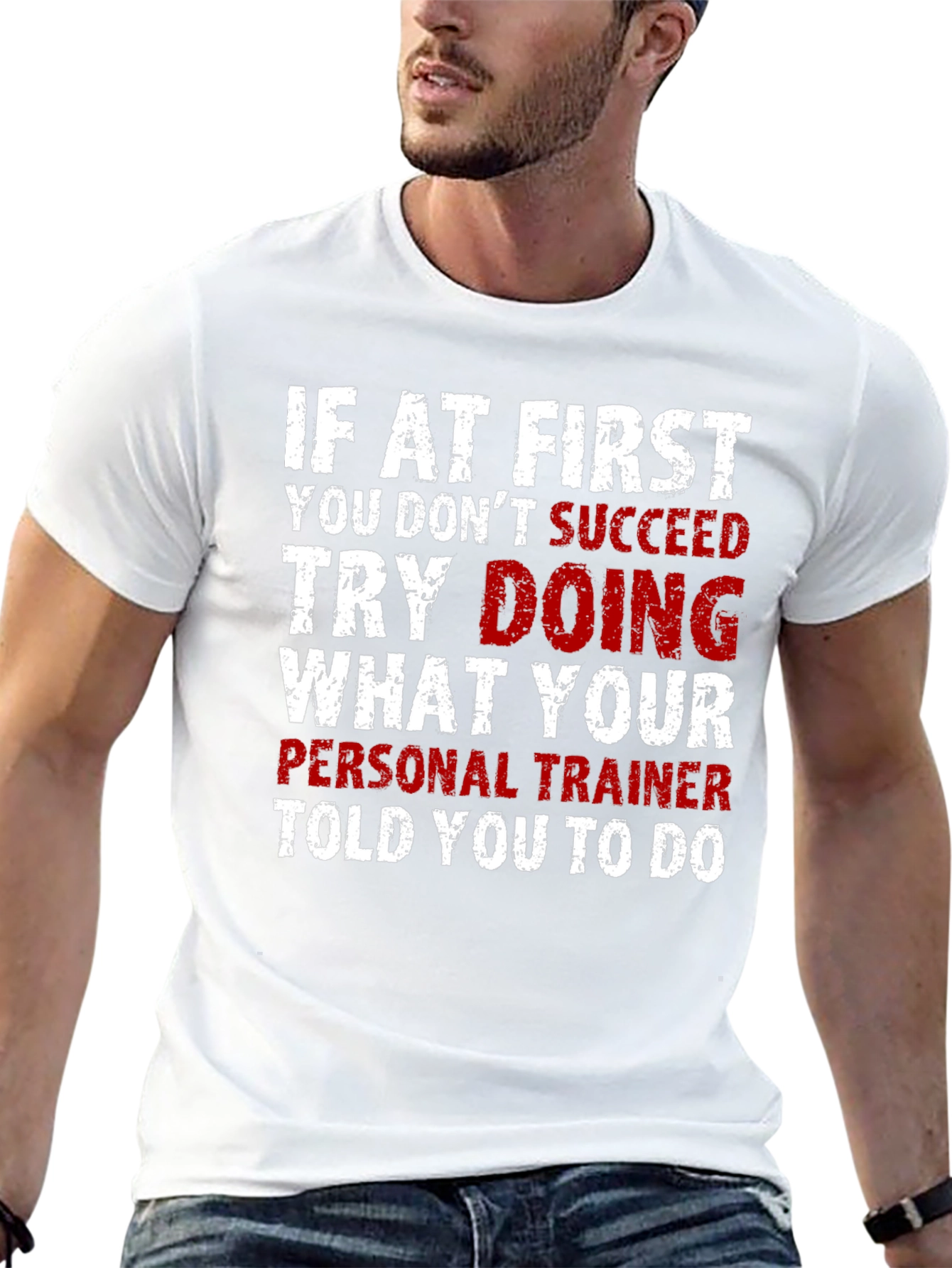 Funny Personal Trainer Workout T-Shirt
