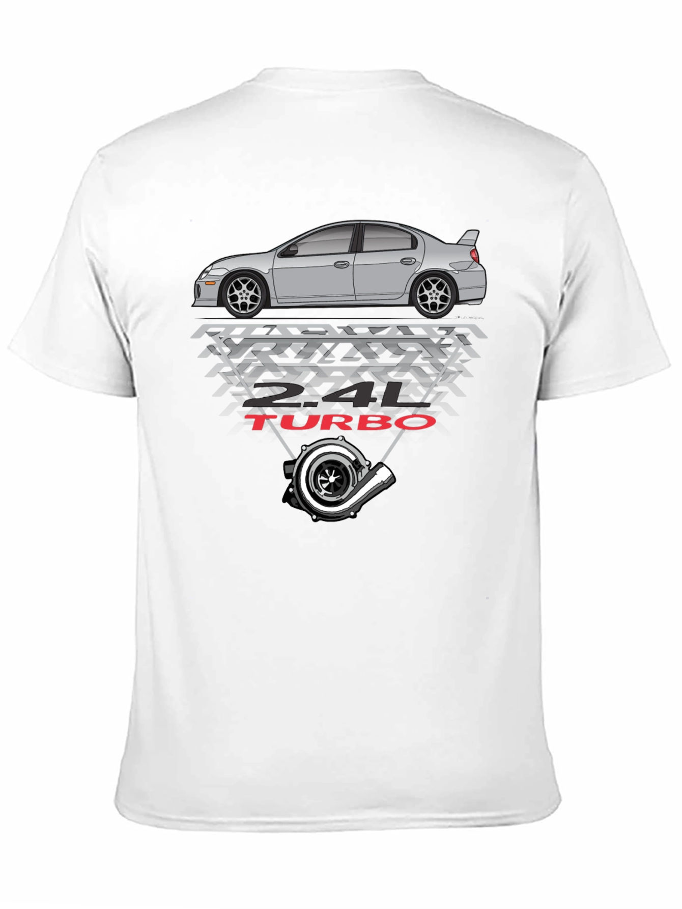 Turbo Car T-Shirt - Automotive Enthusiast Tee