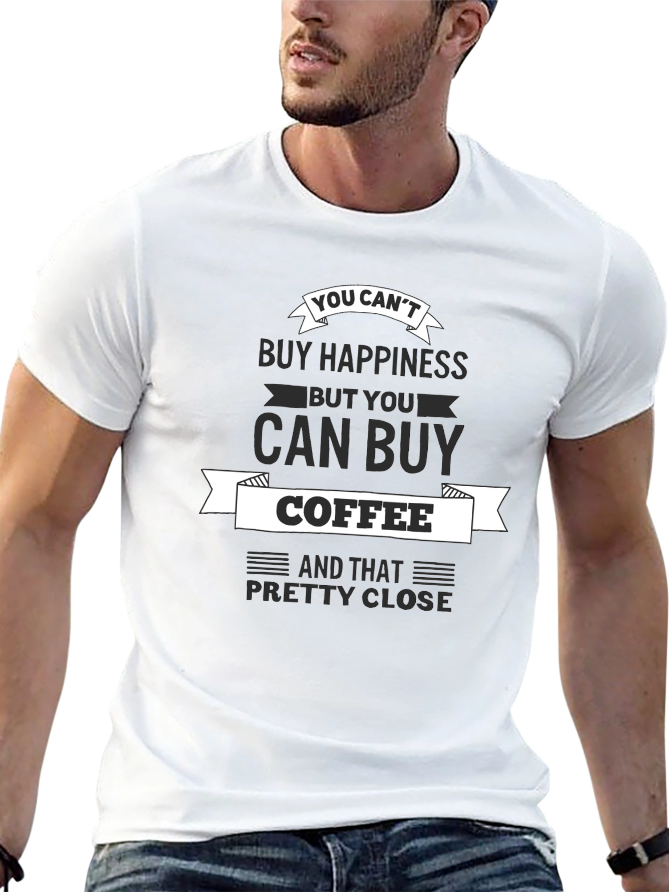 Coffee Lovers T-Shirt - Buy Coffee Buy Happiness
