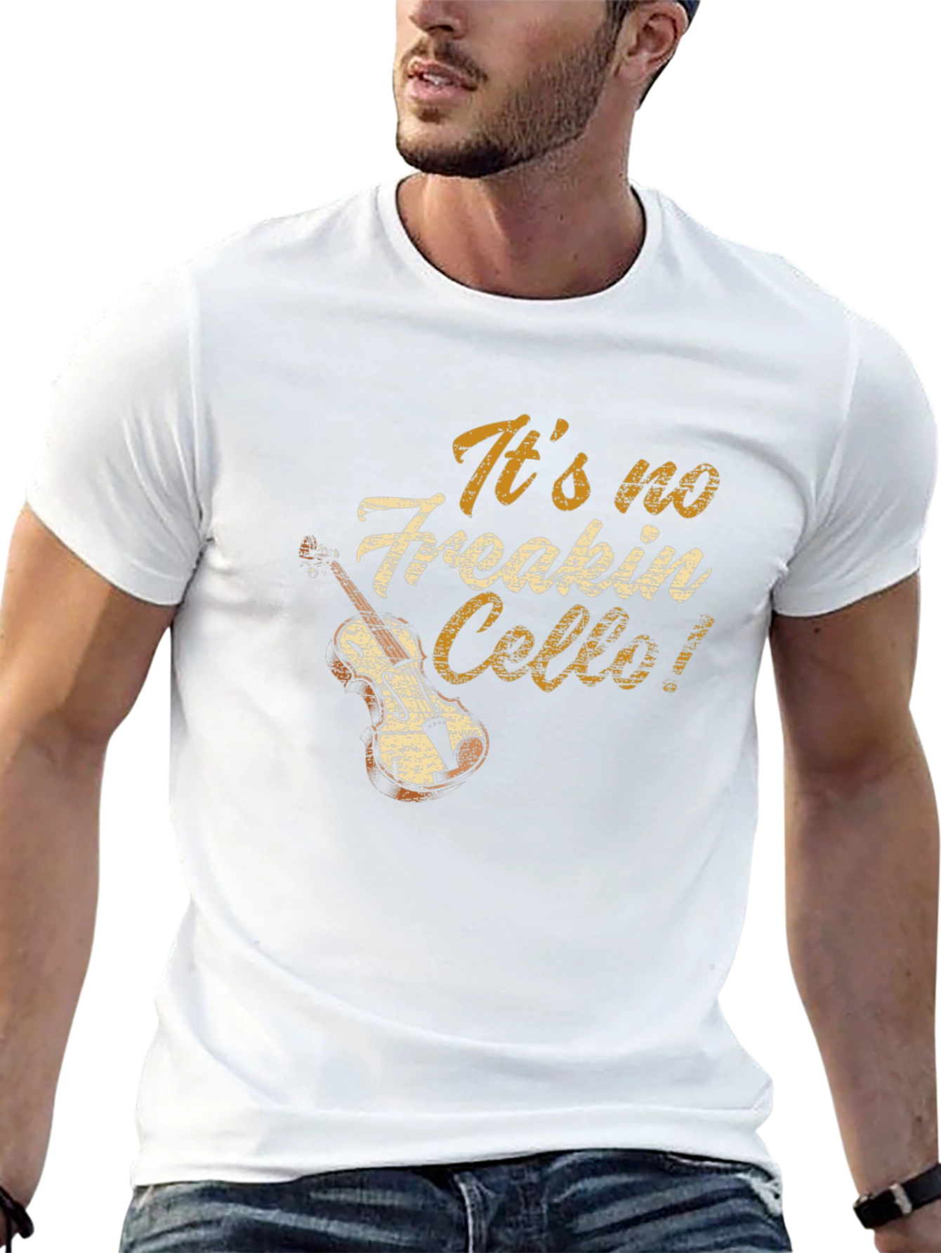 Its No Freakin Cello! T-Shirt Funny Musician Tee