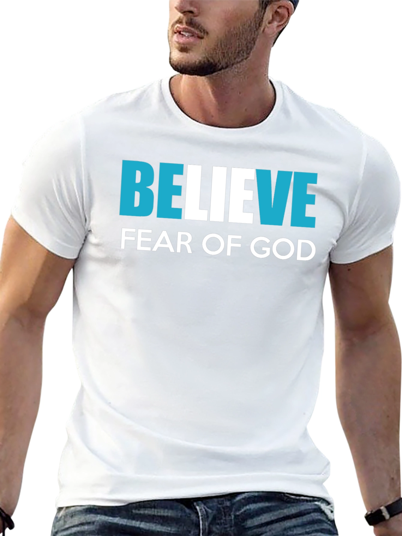 Believe Fear of God Graphic T-Shirt