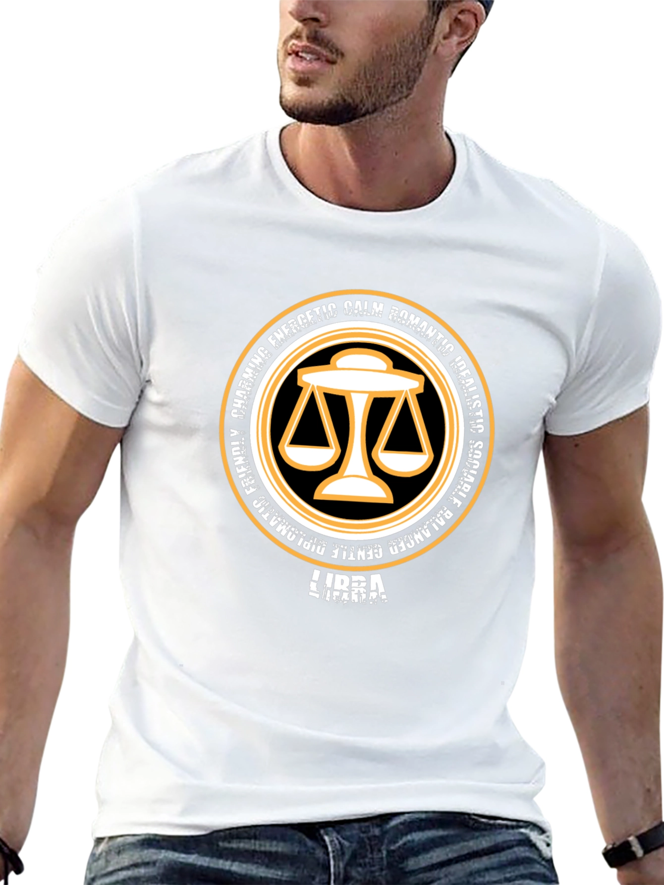 Libra Zodiac T-Shirt: Balanced & Charming Design