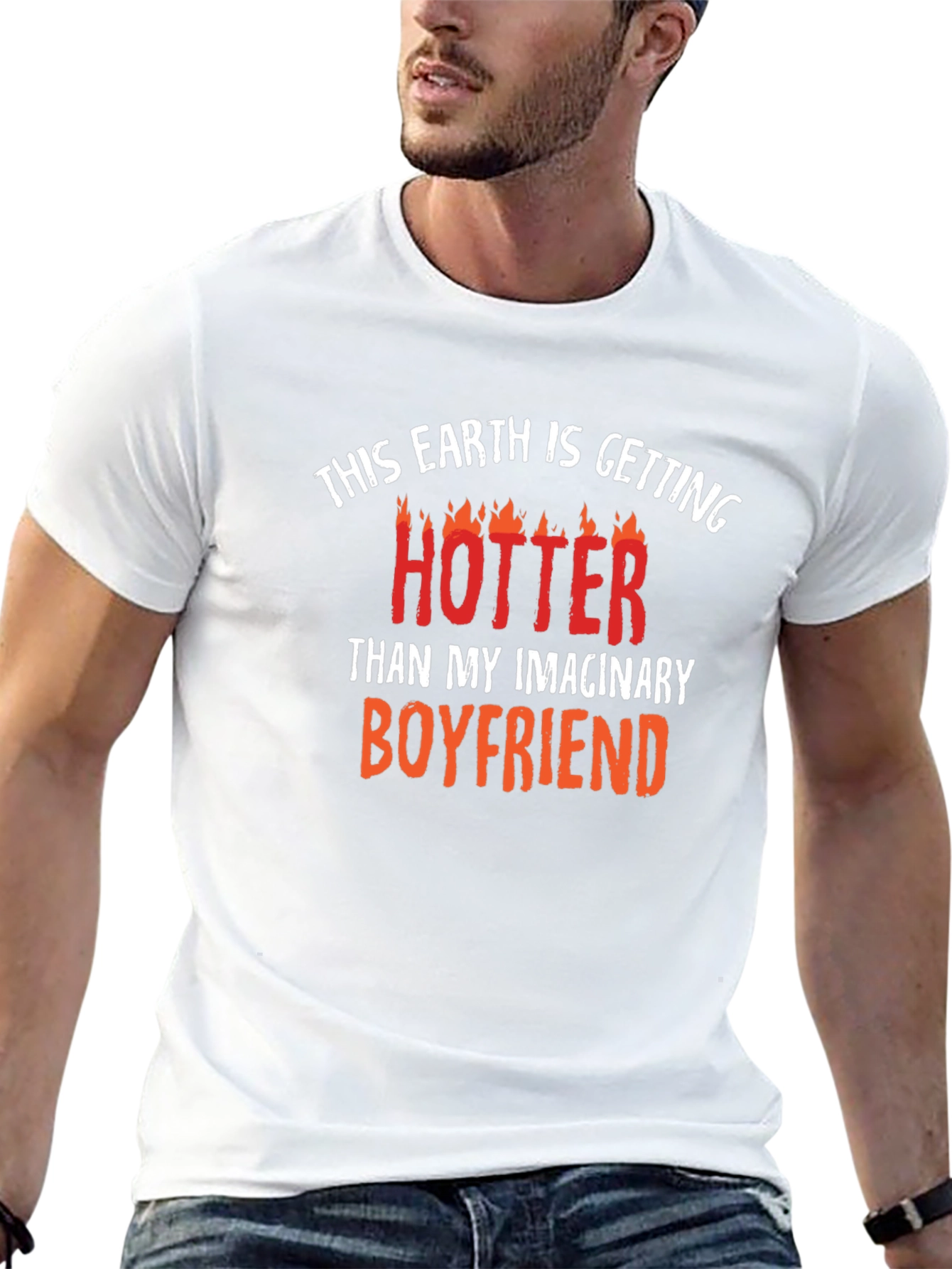 Hotter Than My Imaginary Boyfriend Graphic Tee