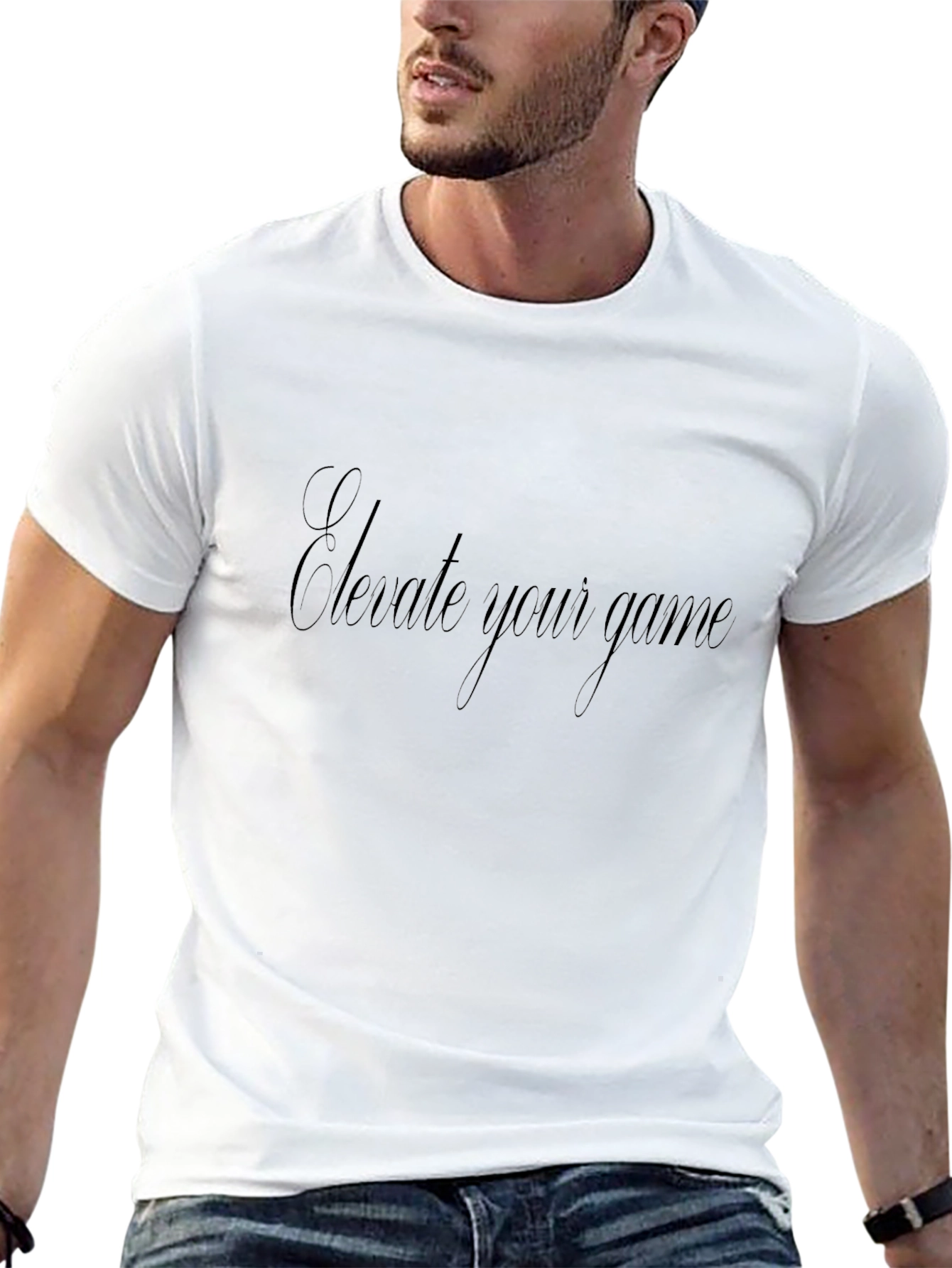 Elevate Your Game T-Shirt - Stylish & Comfortable