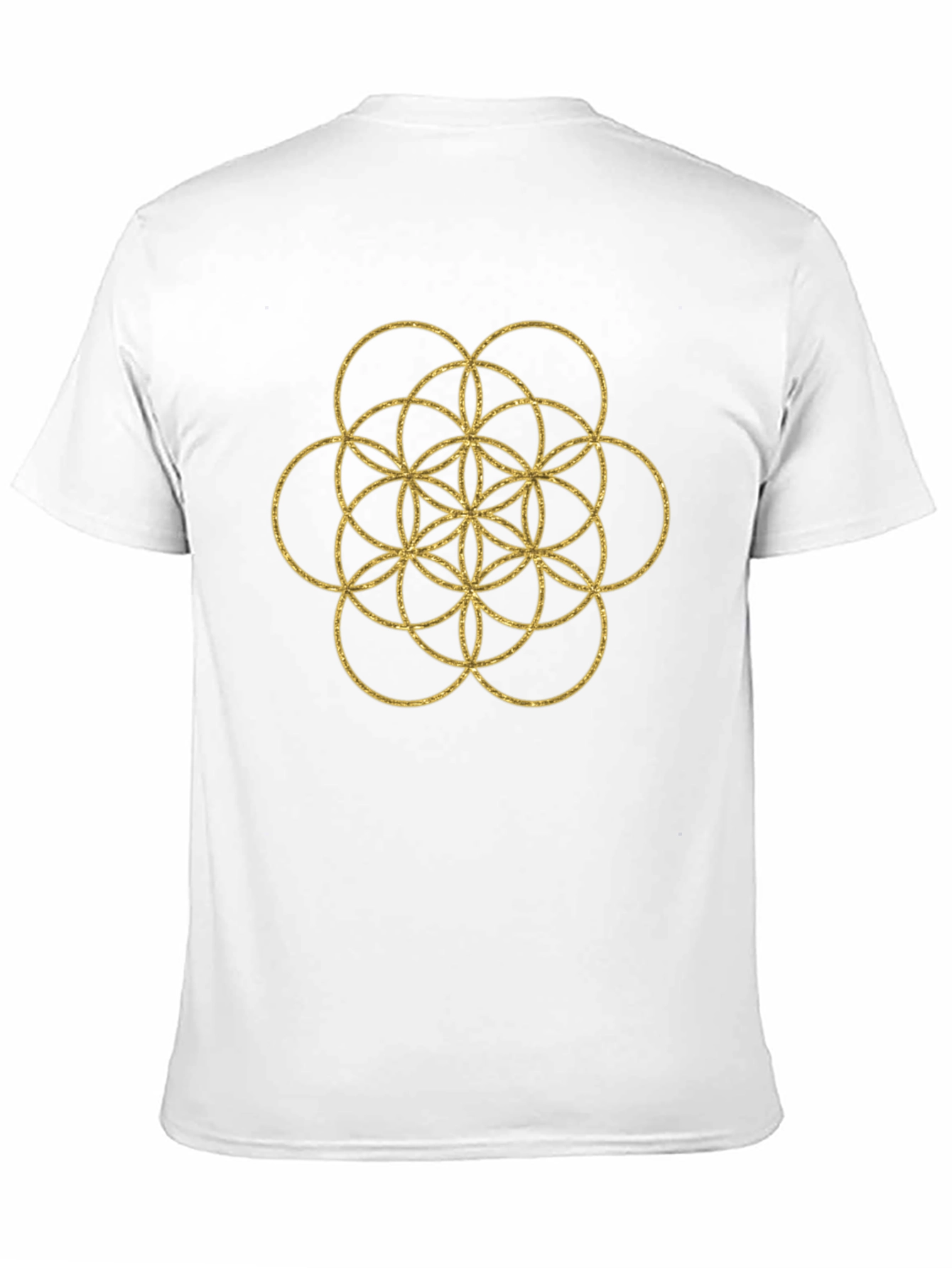 Geometric Flower of Life Graphic Tee