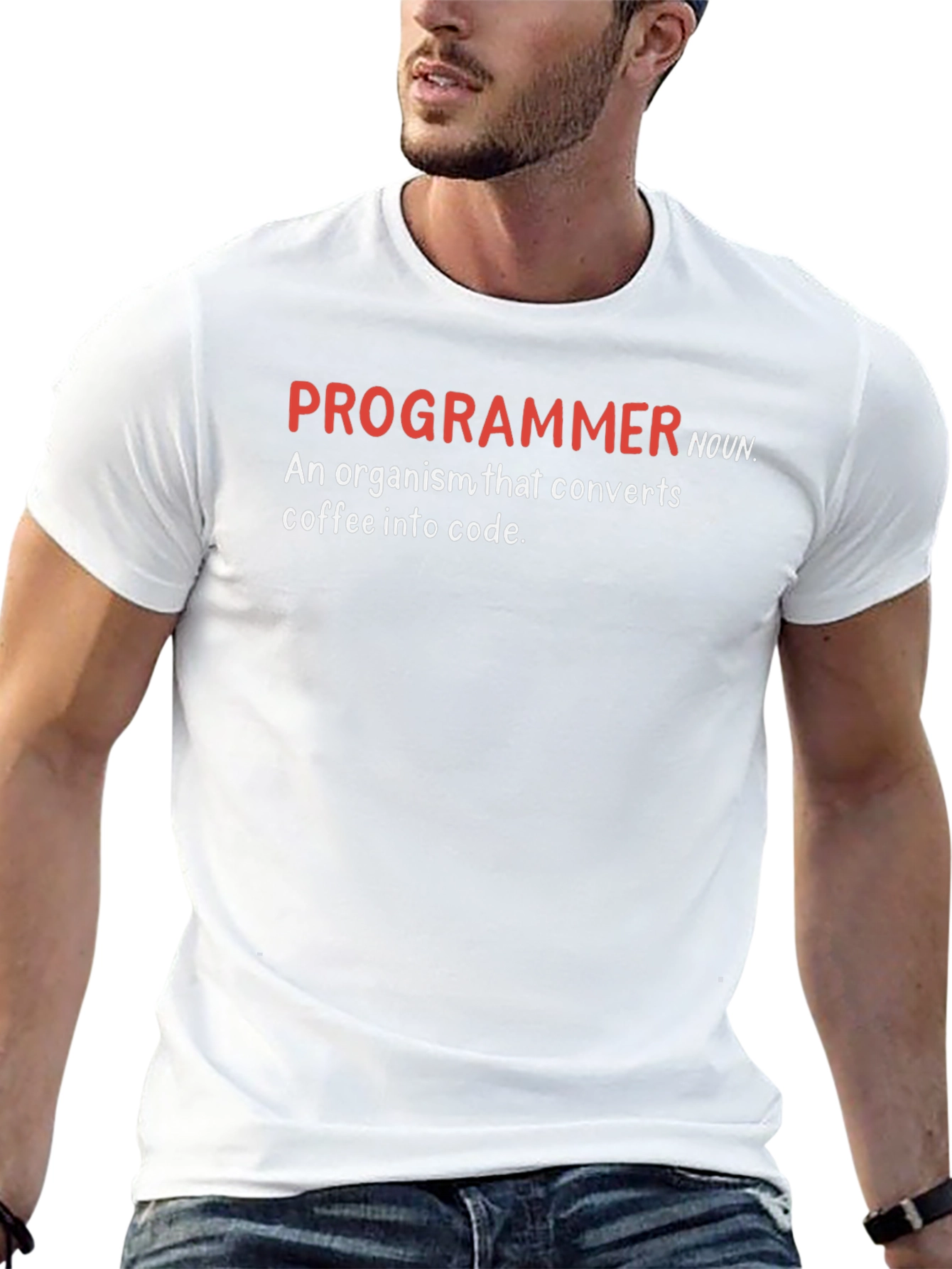 Programmer Coffee to Code Black T-Shirt