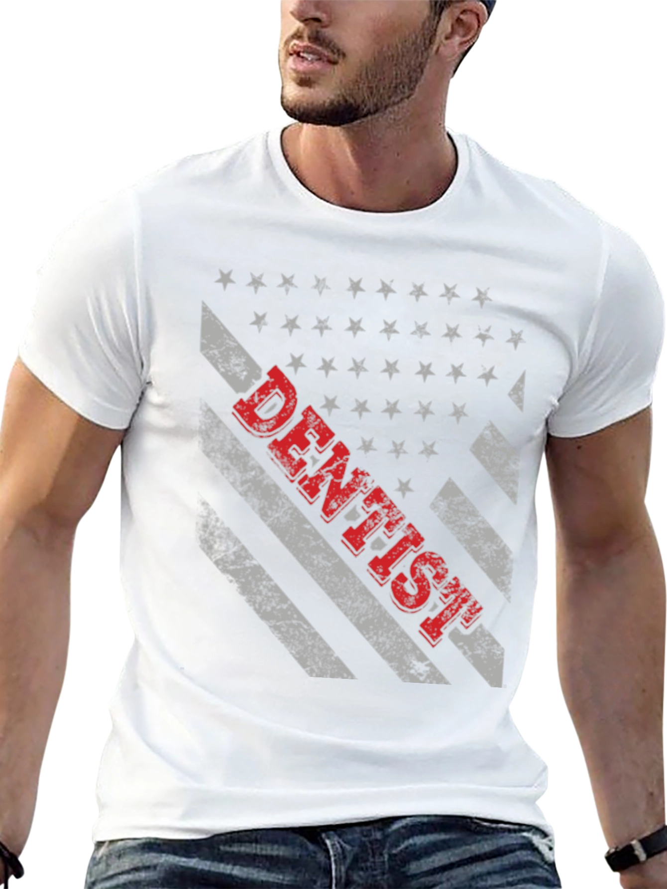 Dentist American Flag T-Shirt