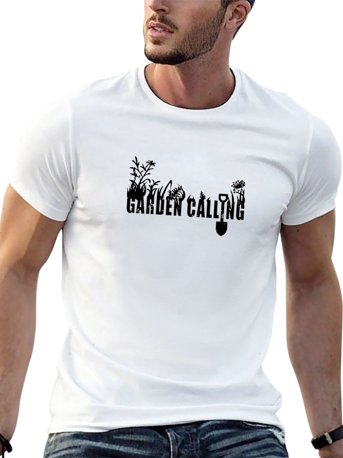 Garden Calling Black T-Shirt