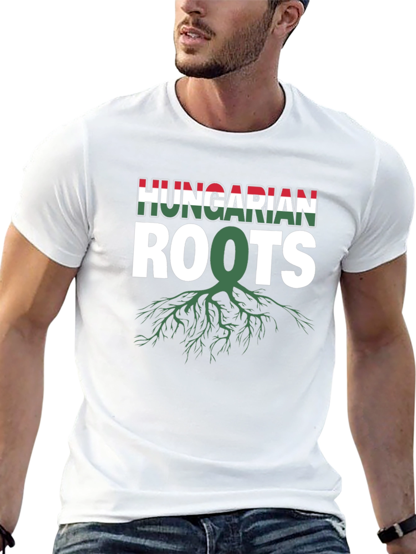 Hungarian Roots T-Shirt - Black Pride Tee