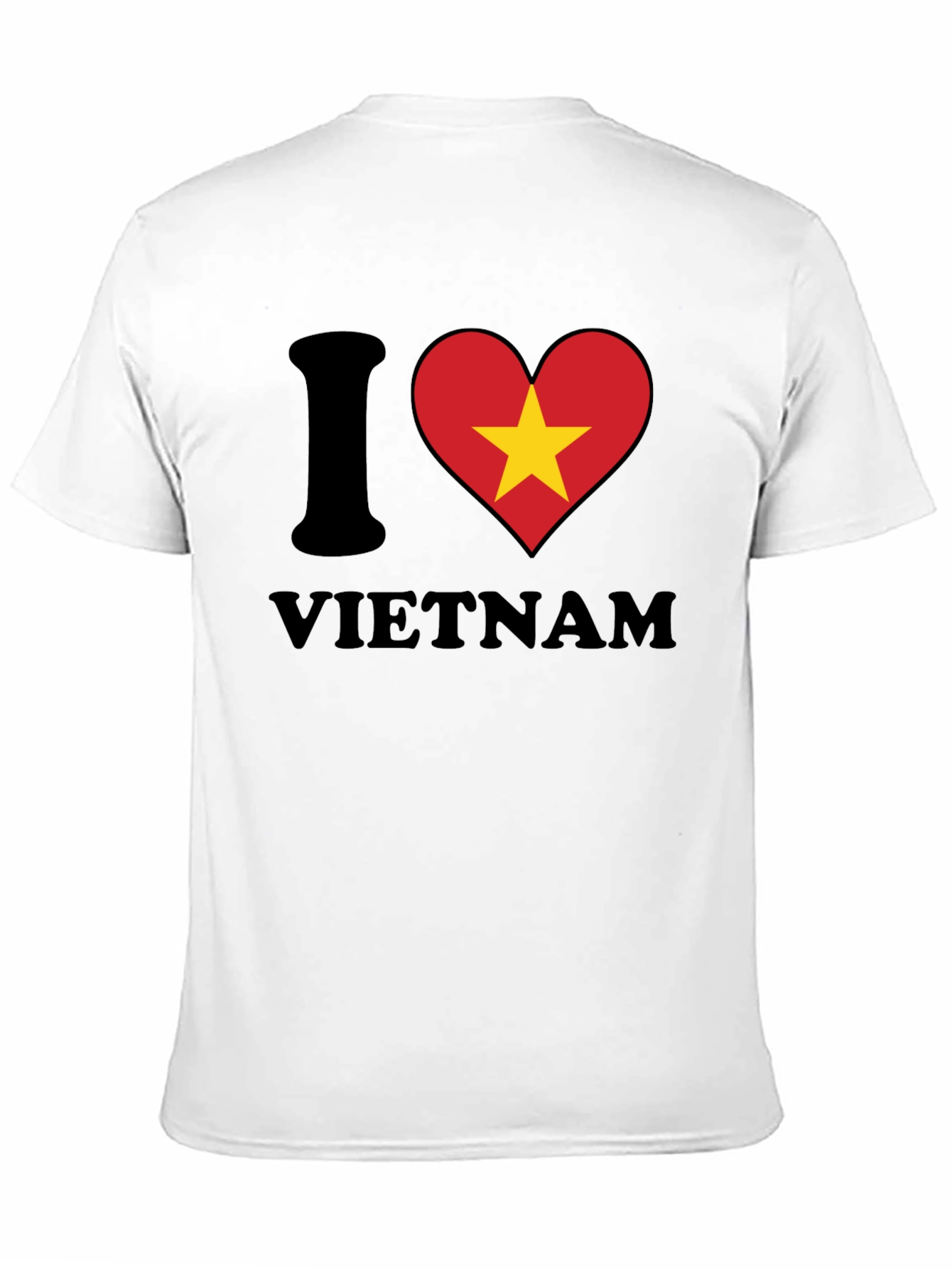 I Heart Vietnam T-Shirt Black Crew Neck
