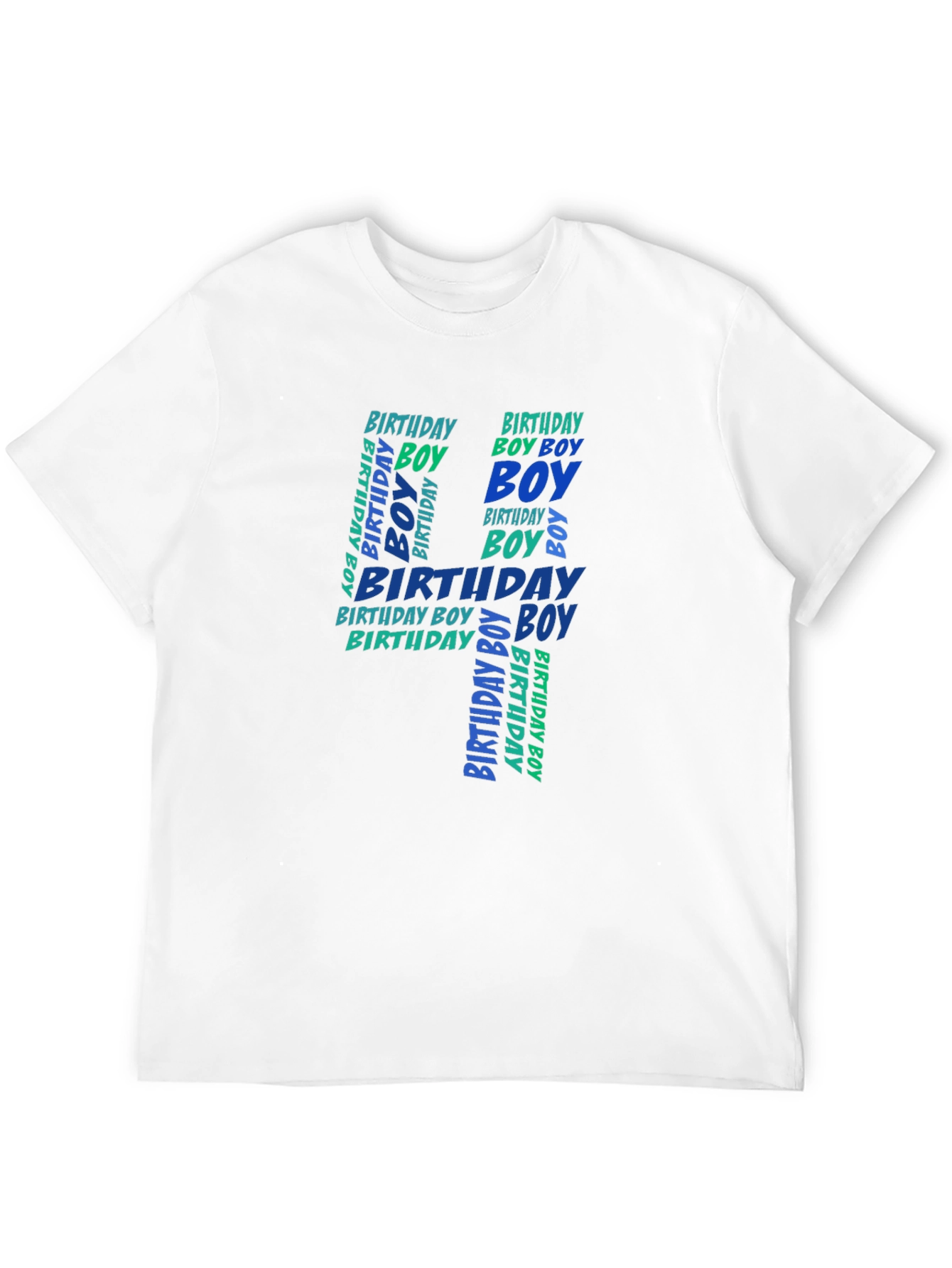 Birthday Boy Number 4 T-Shirt