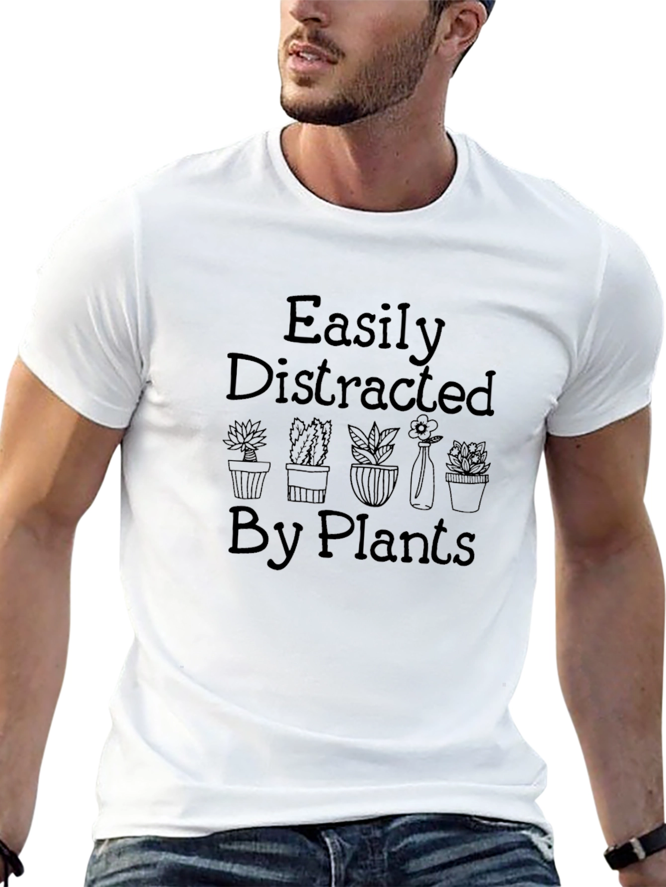 Easily Distracted By Plants T-Shirt