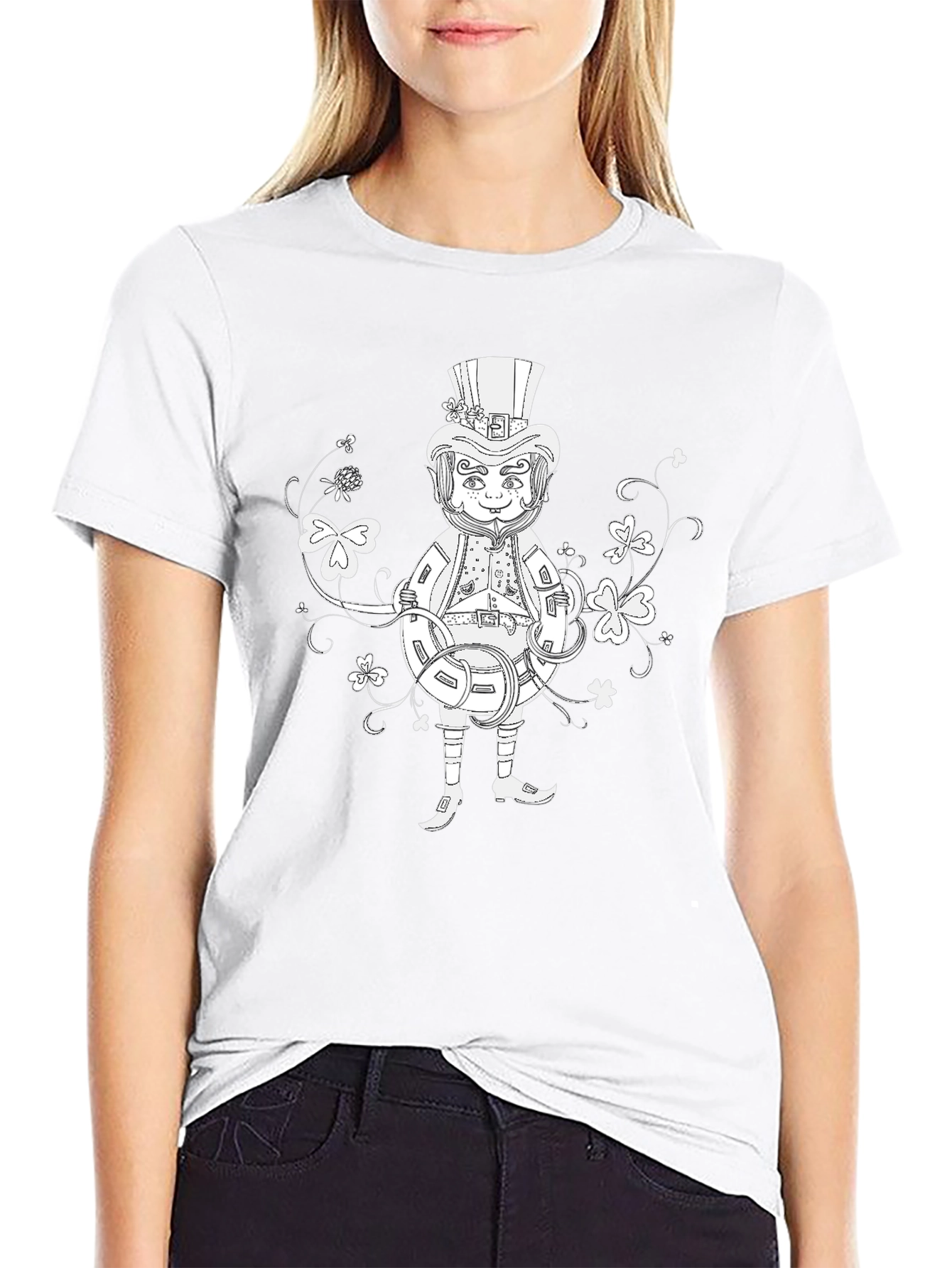 Leprechaun Graphic T-Shirt - St. Patricks Day