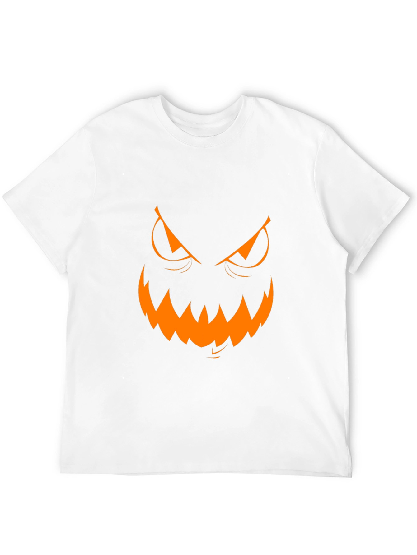 Halloween Pumpkin Face Graphic Tee