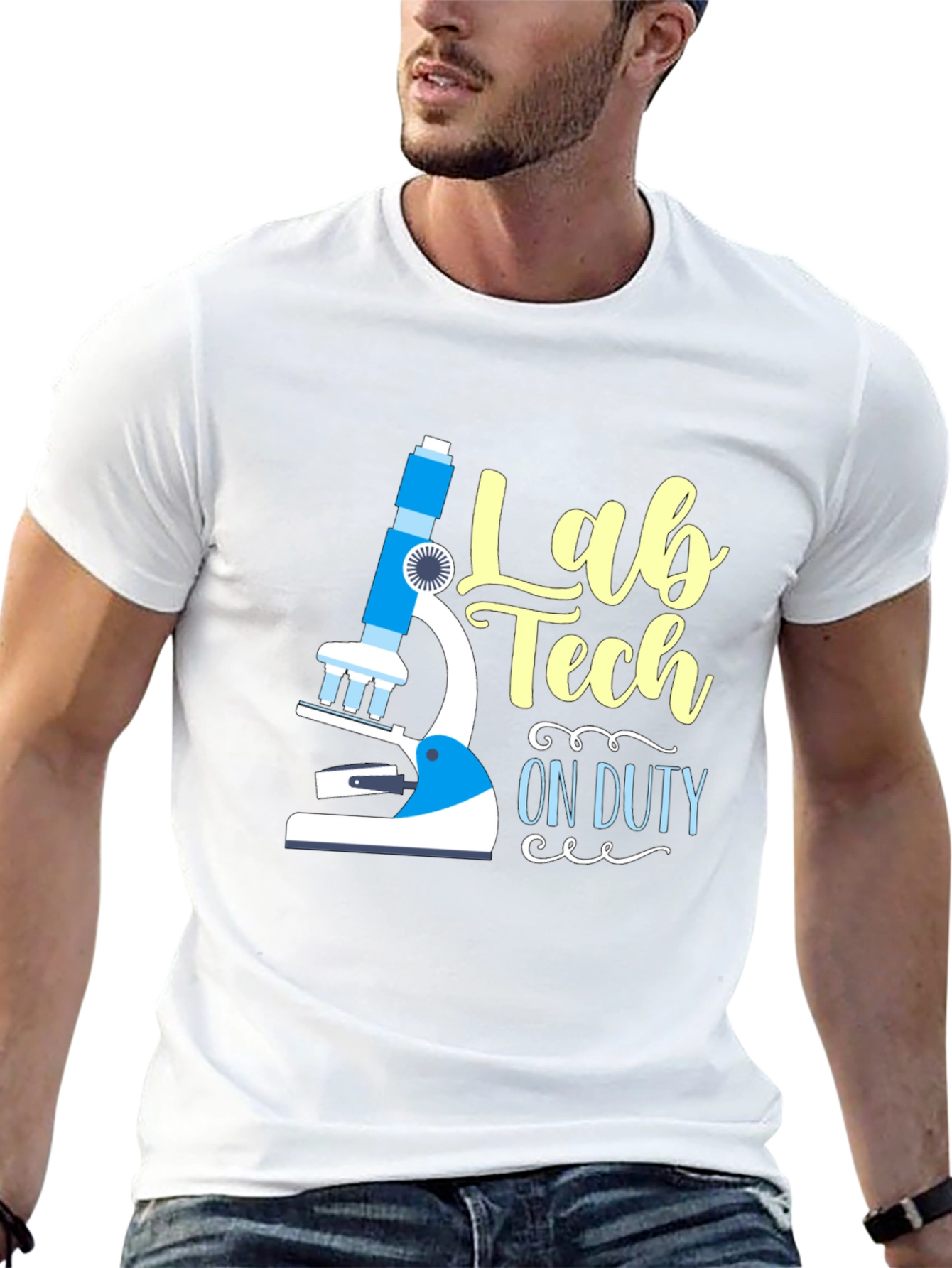 Lab Tech On Duty T-Shirt - Science Apparel