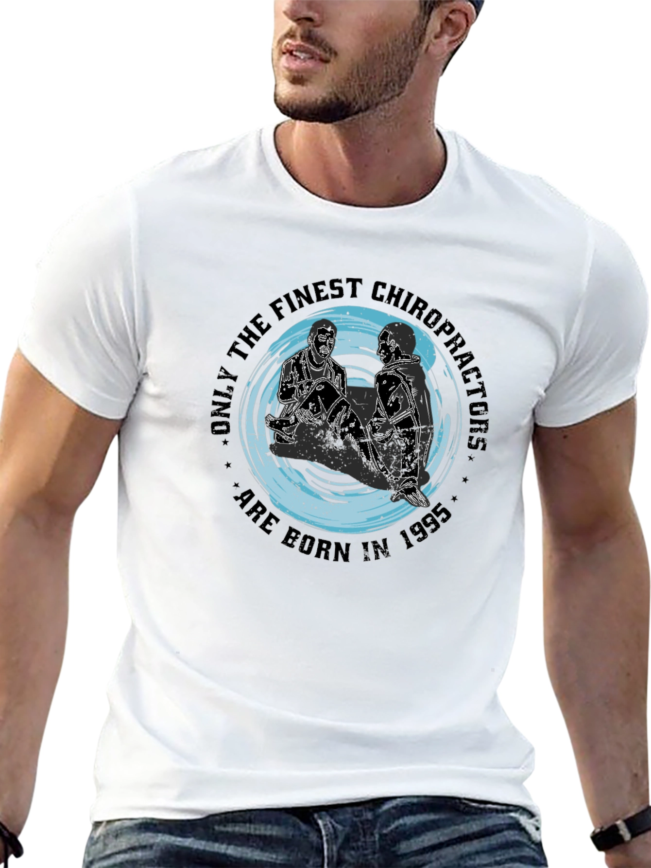Chiropractor Born in 1995 Graphic T-Shirt