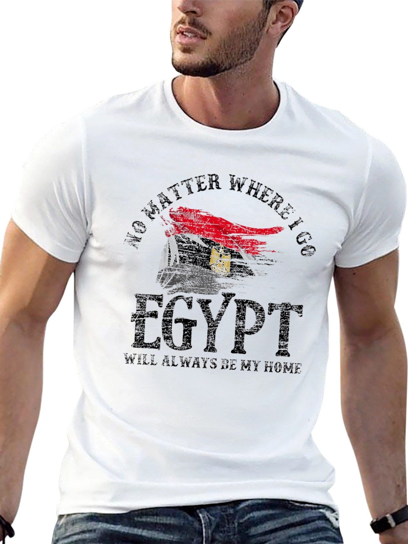 Egypt Pride T-Shirt - No Matter Where I Go