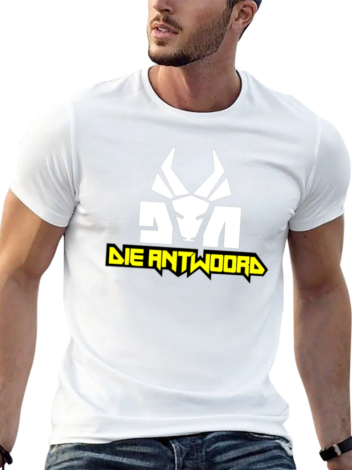 Die Antwoord Graphic Print Black T-Shirt