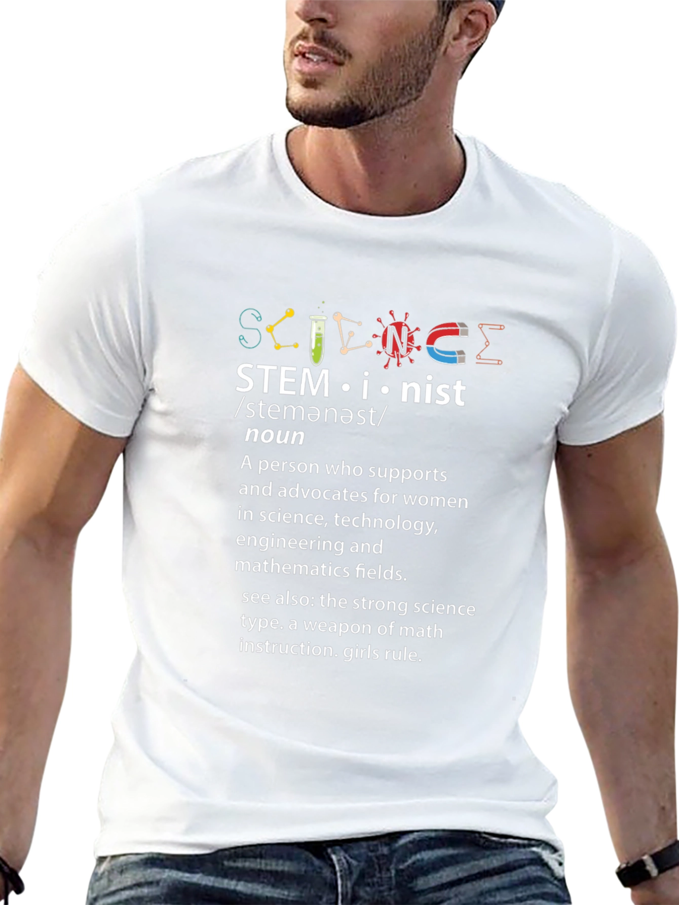 STEMinist T-Shirt - Women in STEM Support